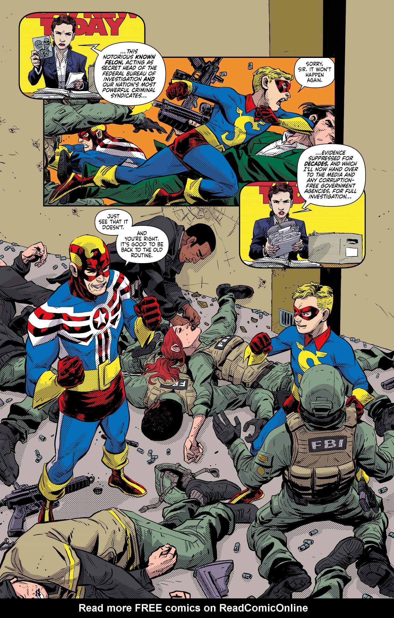Read online Fighting American: The Ties That Bind comic -  Issue #4 - 22