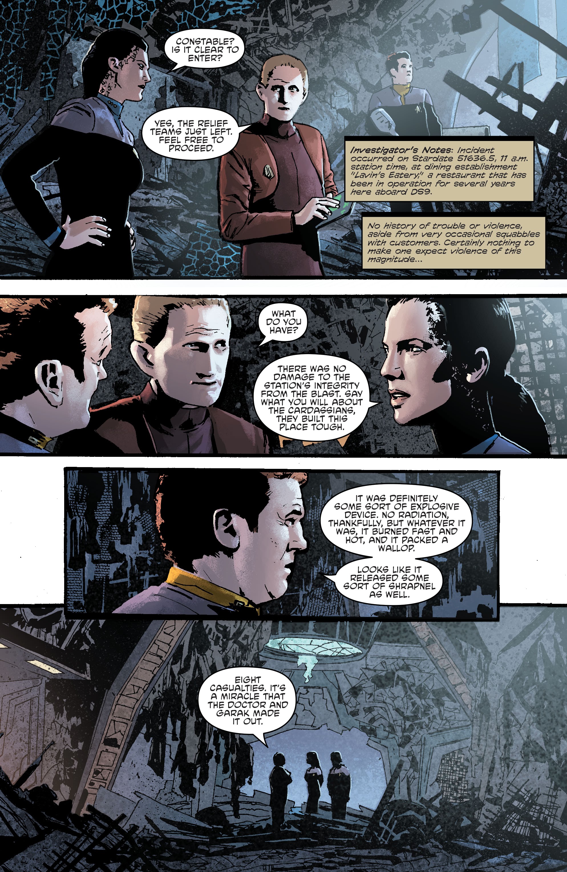 Read online Star Trek: Deep Space Nine—Too Long a Sacrifice comic -  Issue #1 - 7