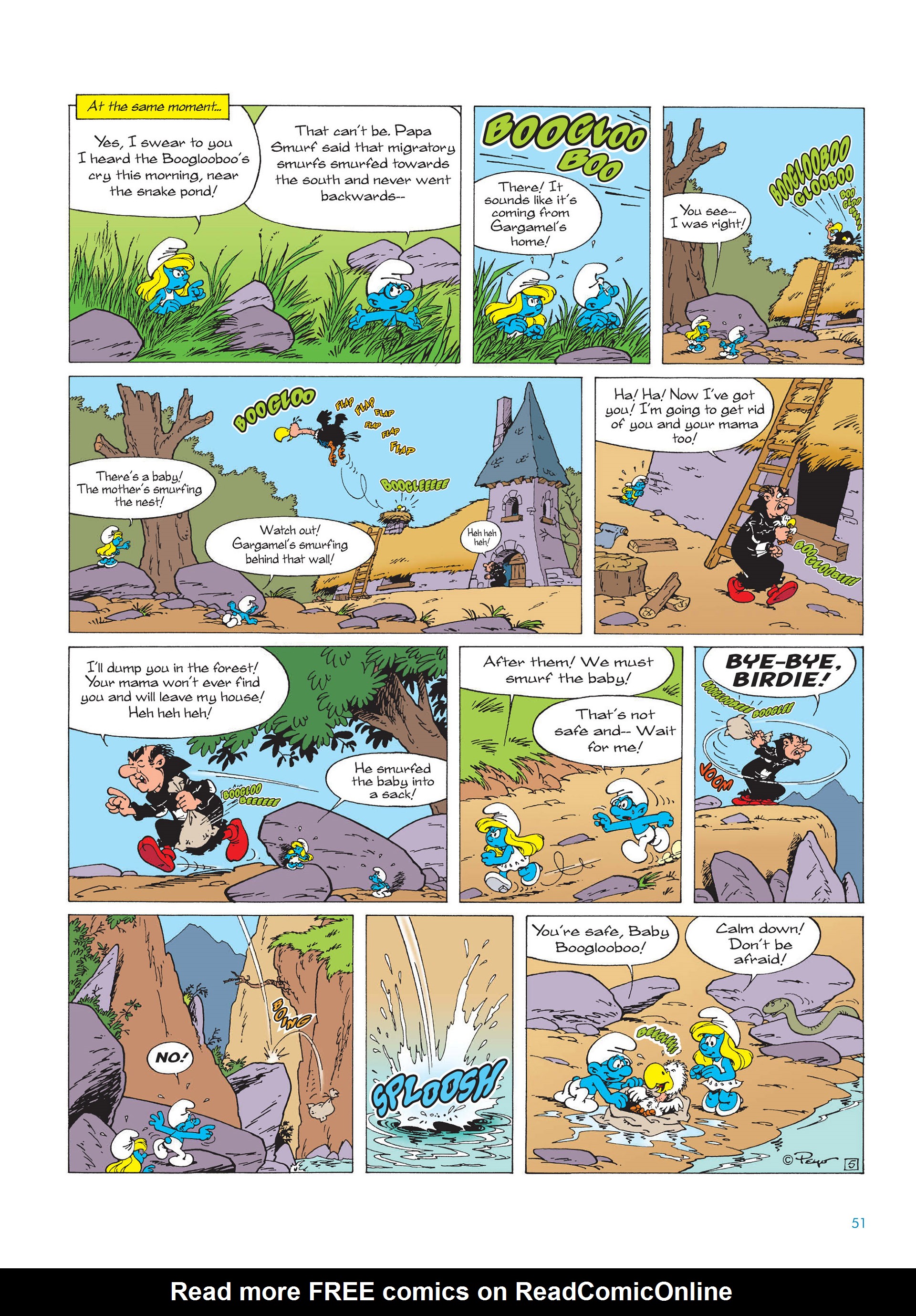 Read online The Smurfs comic -  Issue #15 - 52