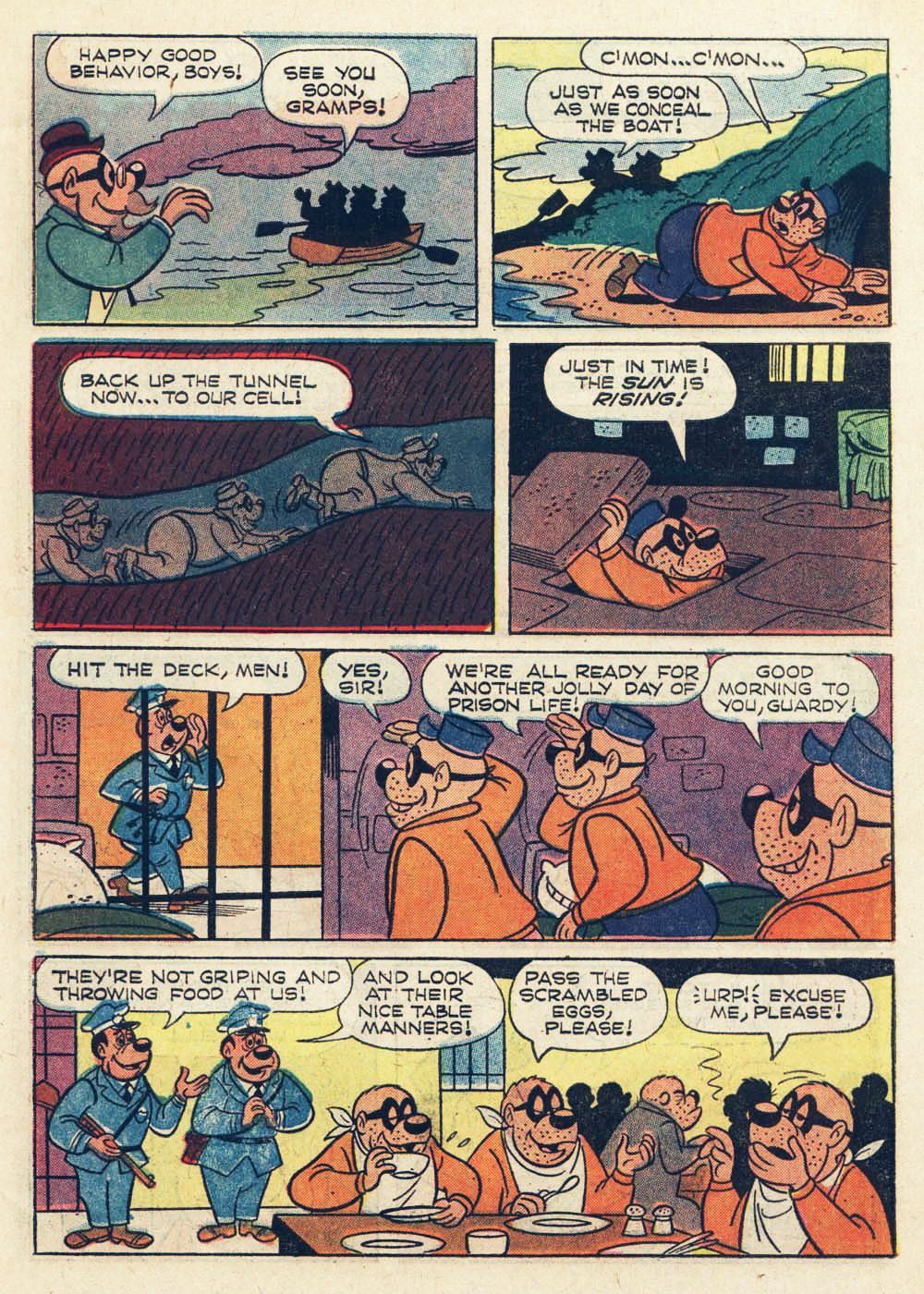 Read online Walt Disney THE BEAGLE BOYS comic -  Issue #6 - 7
