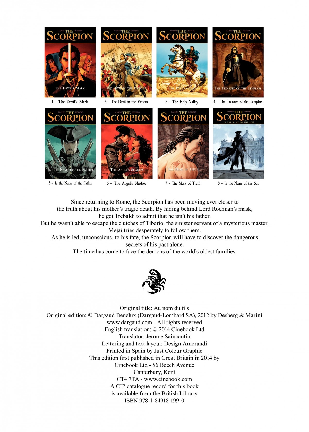 Read online The Scorpion (2008) comic -  Issue #8 - 49
