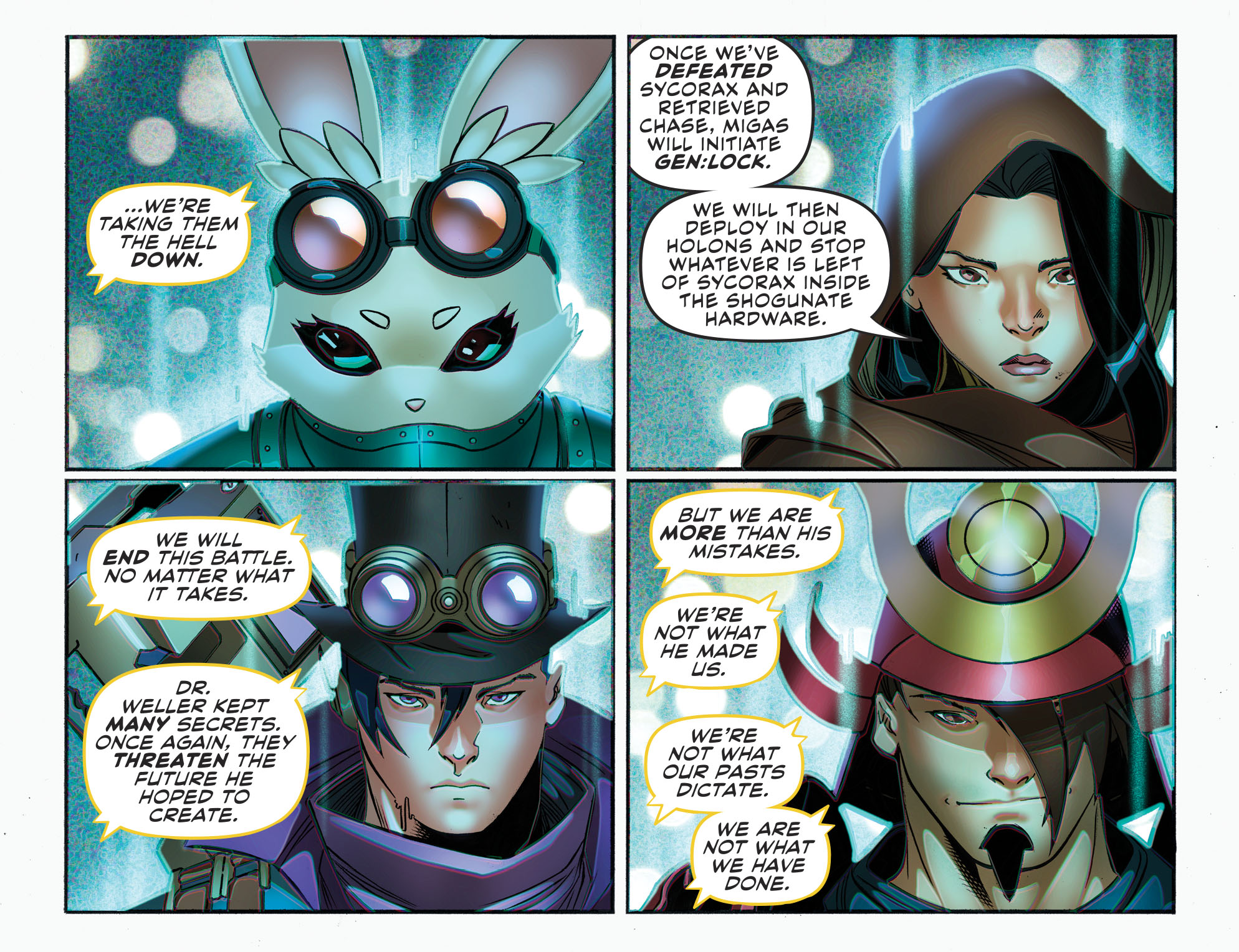 Read online gen:Lock comic -  Issue #11 - 17