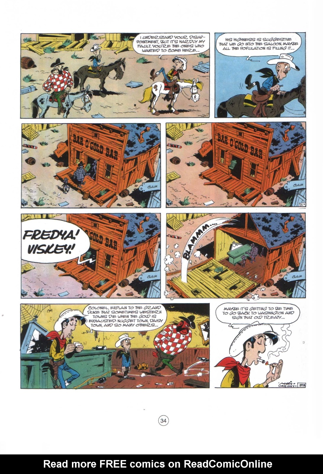 A Lucky Luke Adventure issue 29 - Page 33