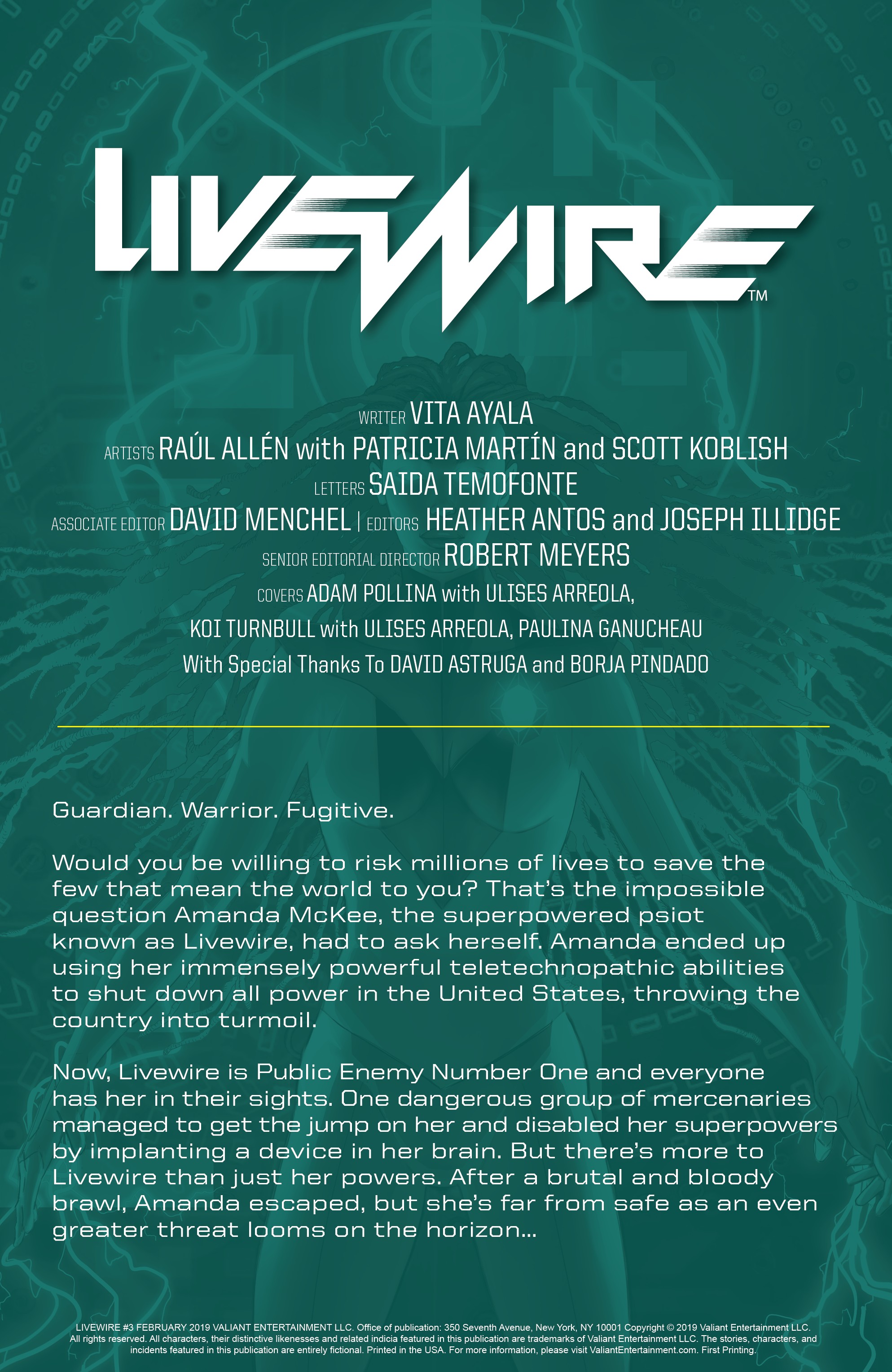 Read online Livewire comic -  Issue #3 - 2