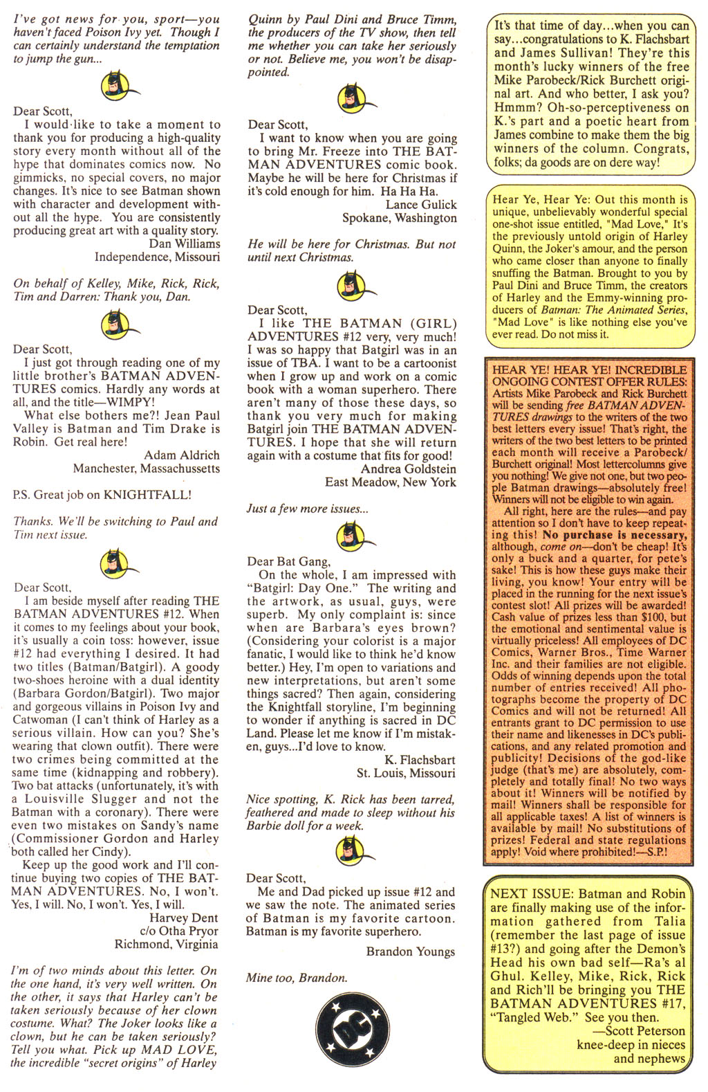 Read online The Batman Adventures comic -  Issue #16 - 25