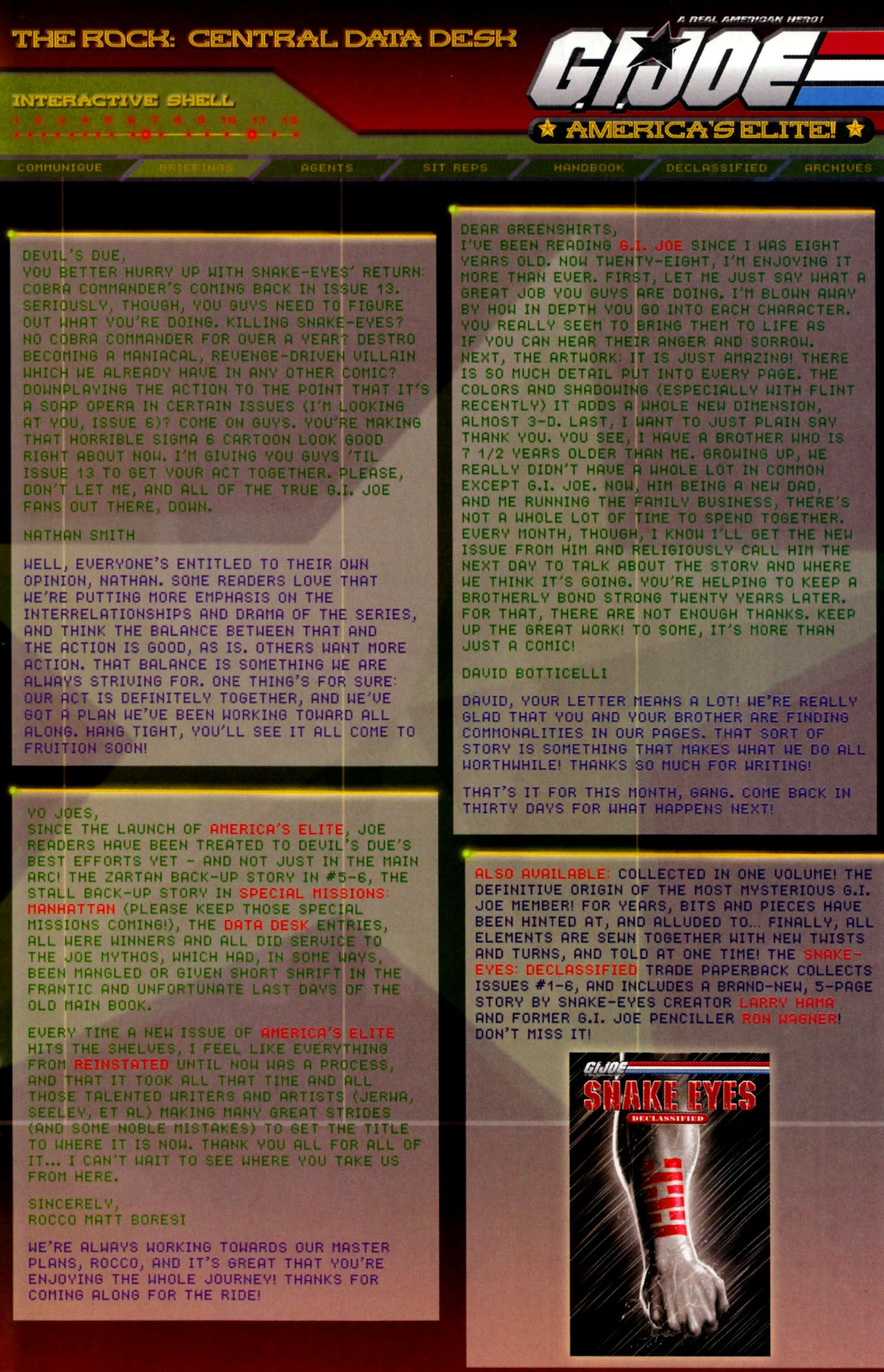 Read online G.I. Joe (2005) comic -  Issue #10 - 30