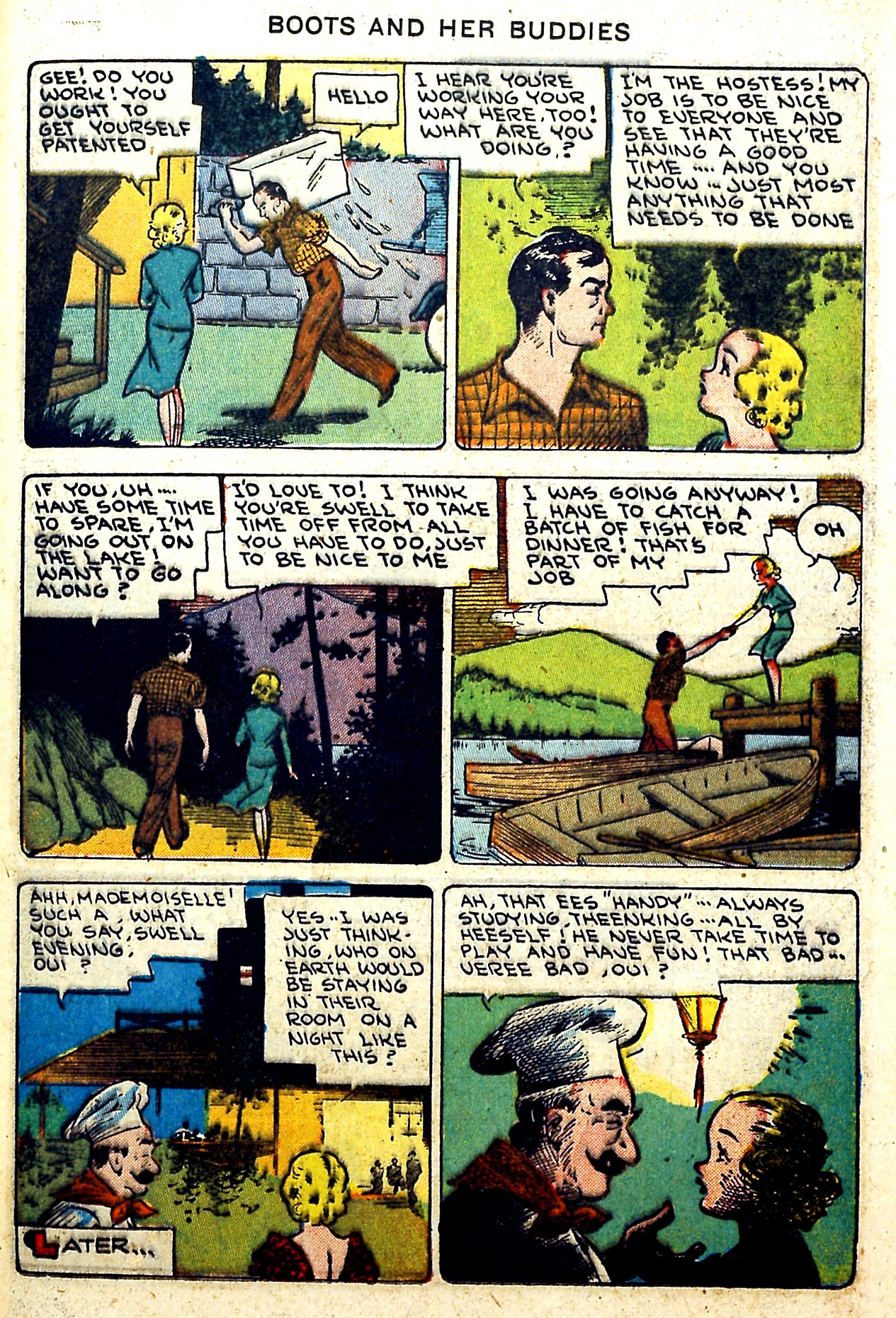 Read online Boots and Her Buddies (1948) comic -  Issue #5 - 35