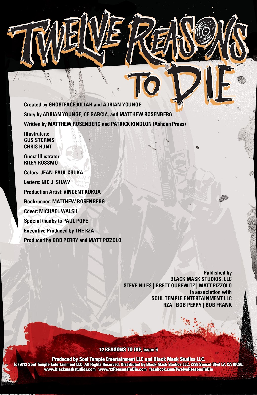 12 Reasons To Die issue 6 - Page 2