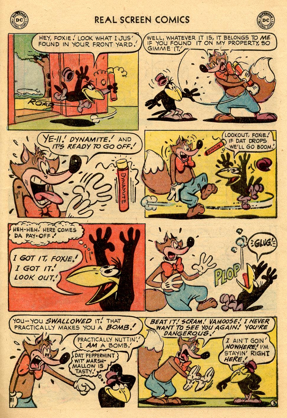 Read online Real Screen Comics comic -  Issue #58 - 29