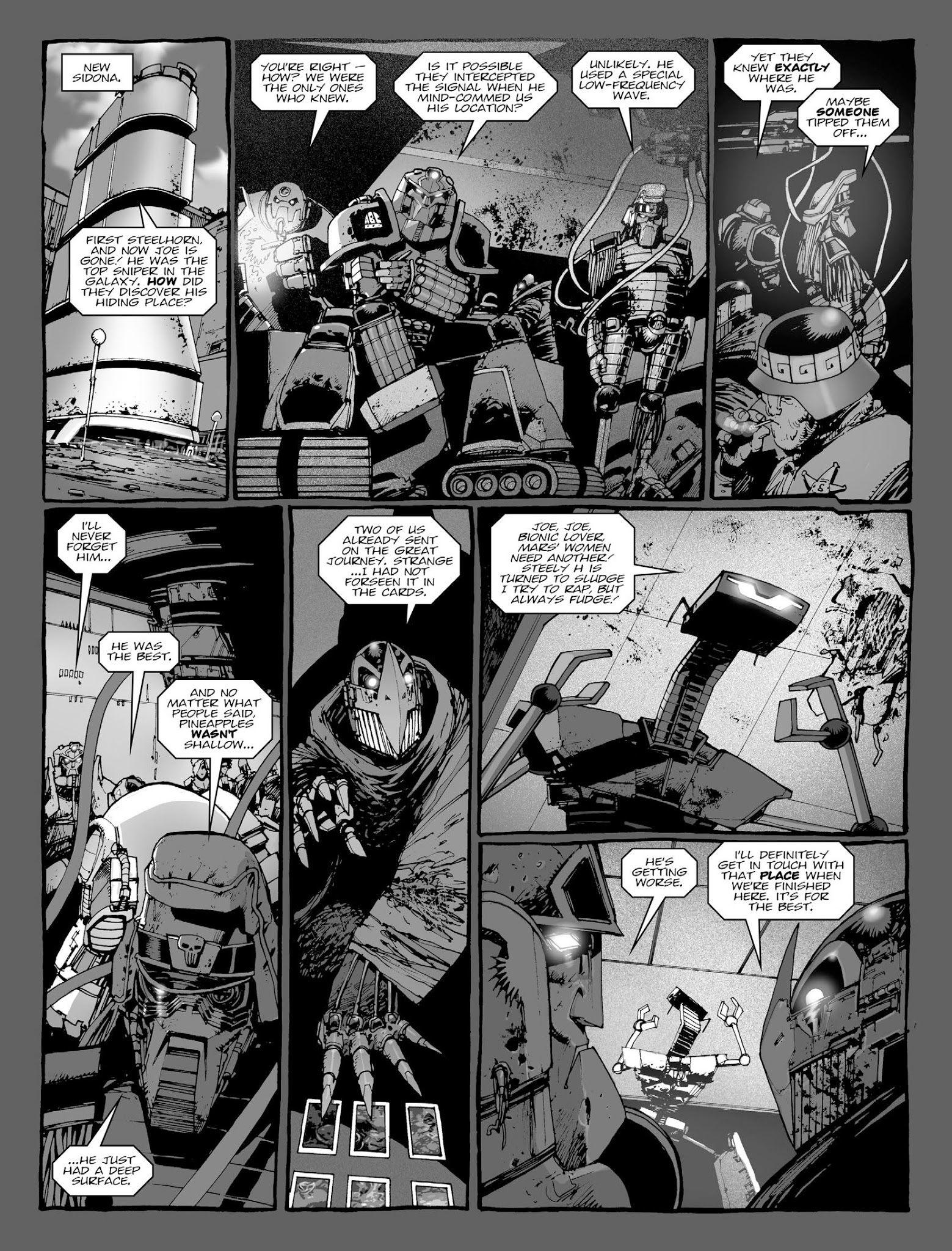 Read online ABC Warriors: The Mek Files comic -  Issue # TPB 3 - 215