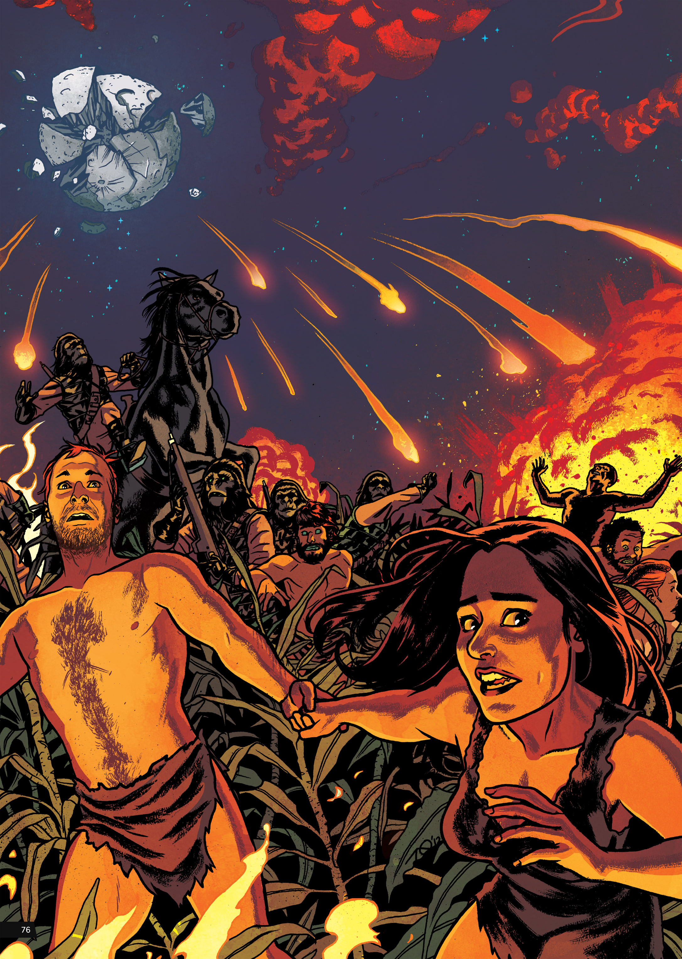 Read online Planet of the Apes Artist Tribute comic -  Issue # TPB - 76