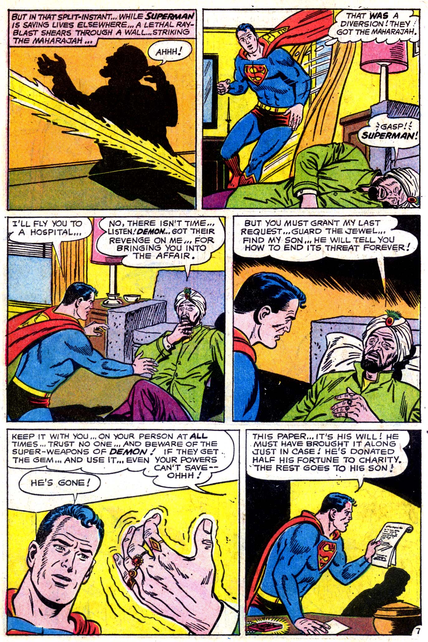 Read online Superman (1939) comic -  Issue #191 - 8