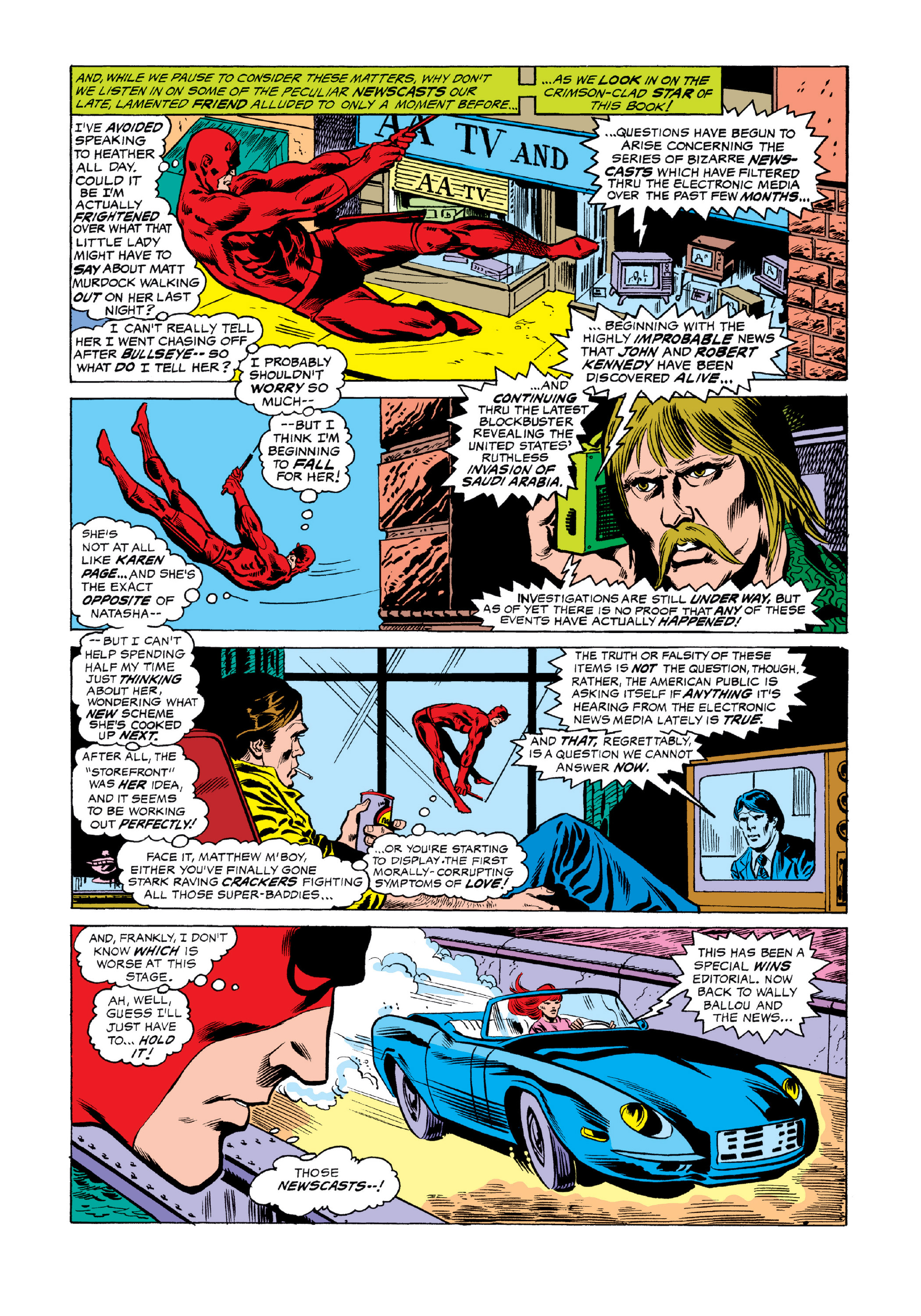 Read online Marvel Masterworks: Daredevil comic -  Issue # TPB 13 (Part 1) - 12