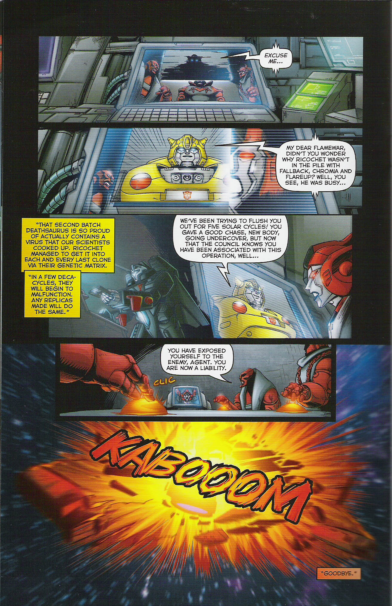Read online Transformers: Timelines comic -  Issue #0 Descent Into Evil - 18