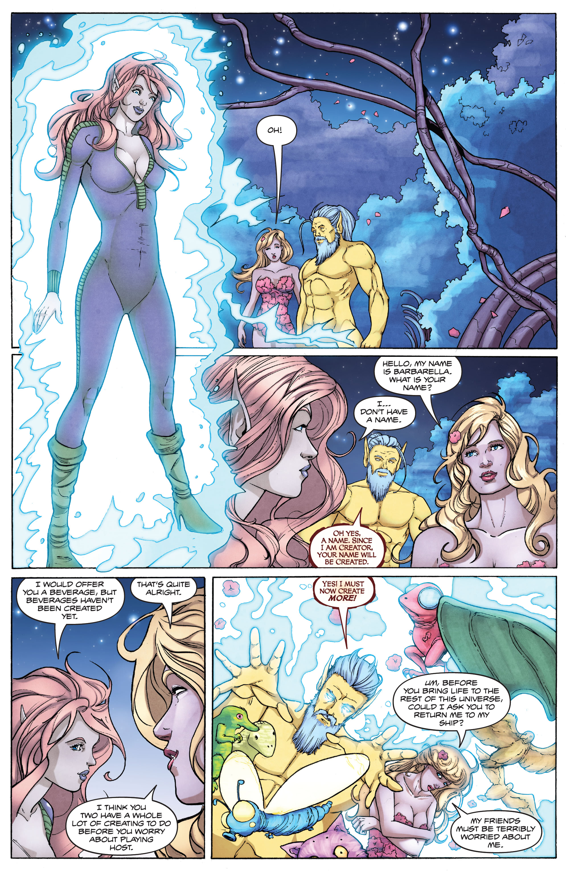 Read online Barbarella: The Center Cannot Hold comic -  Issue #4 - 22