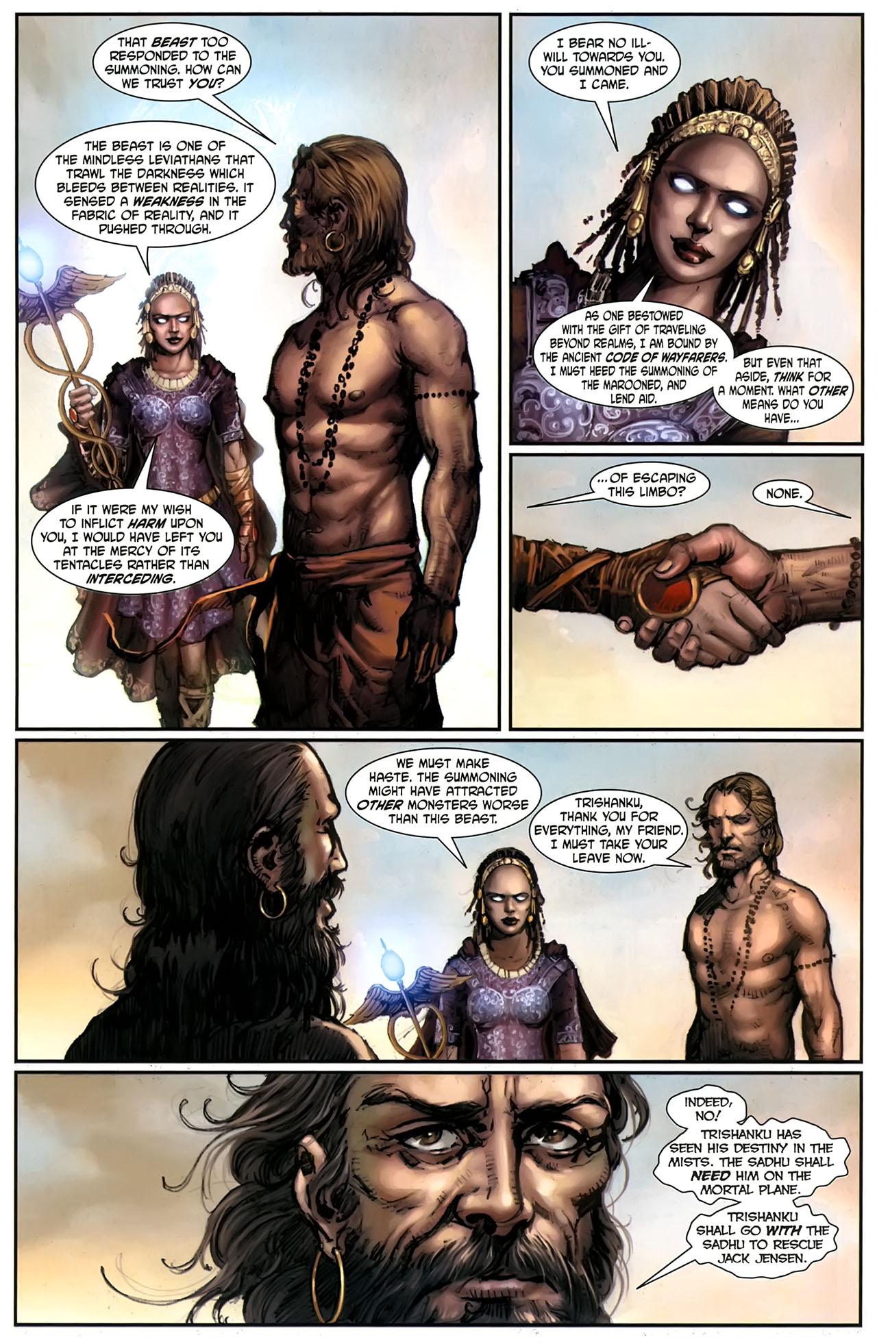 Read online The Sädhu The Silent Ones comic -  Issue #2 - 21