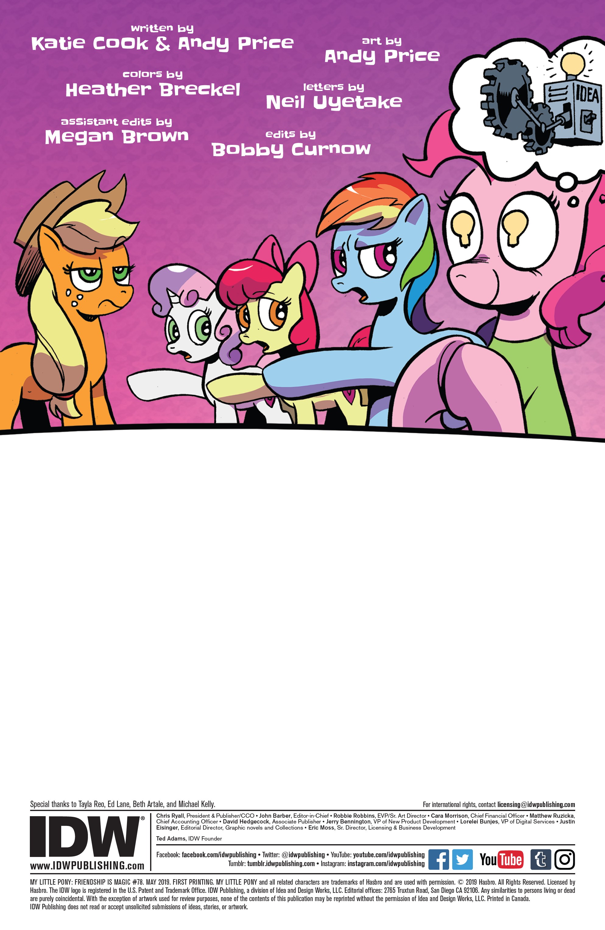 Read online My Little Pony: Friendship is Magic comic -  Issue #78 - 2