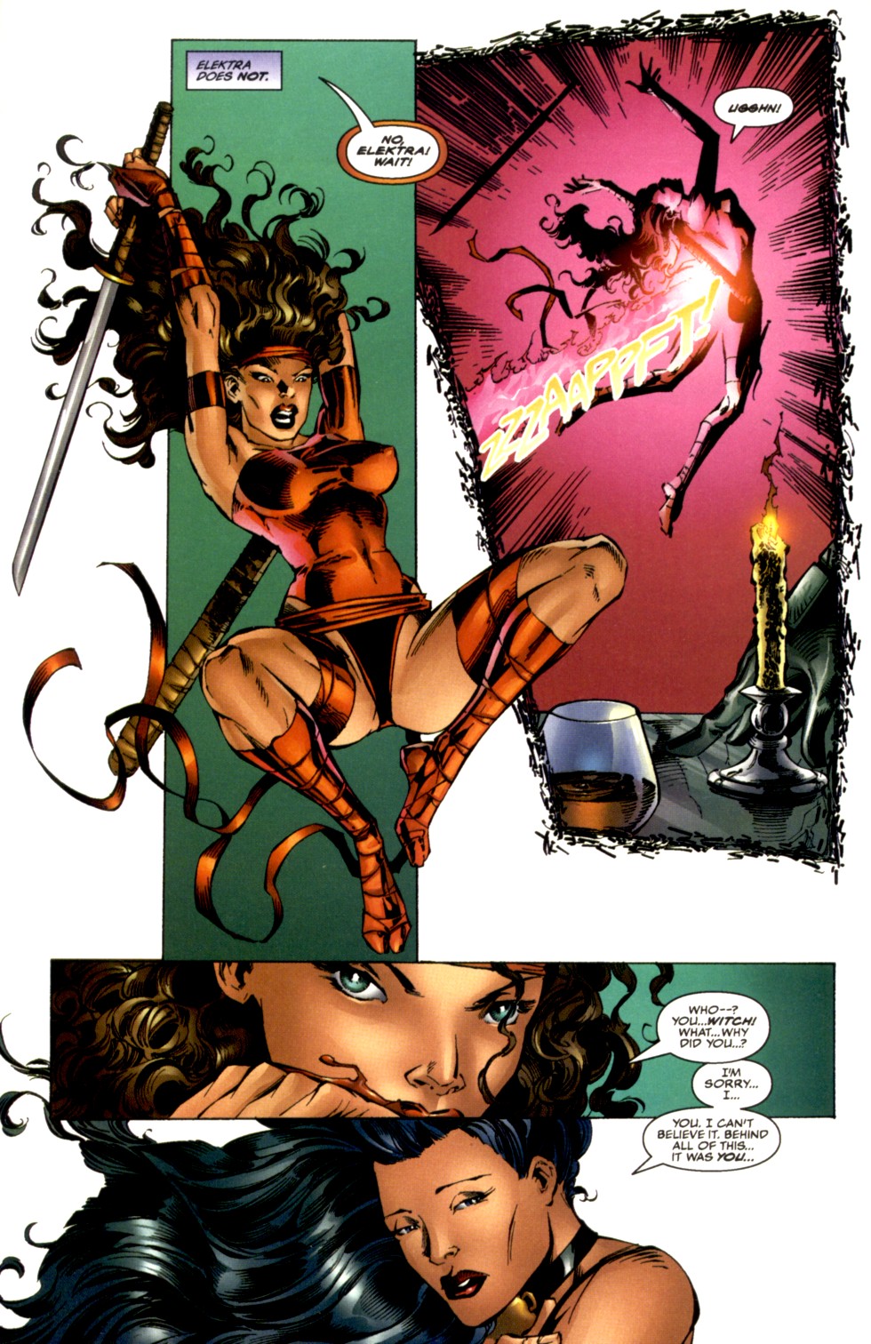 Read online Elektra/Cyblade comic -  Issue # Full - 20