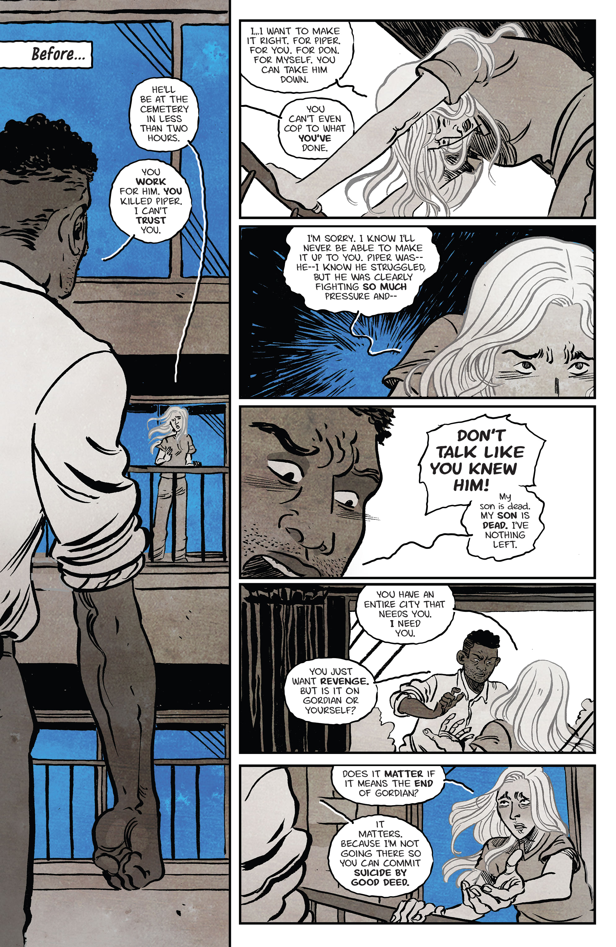 Read online Crashing comic -  Issue #5 - 7