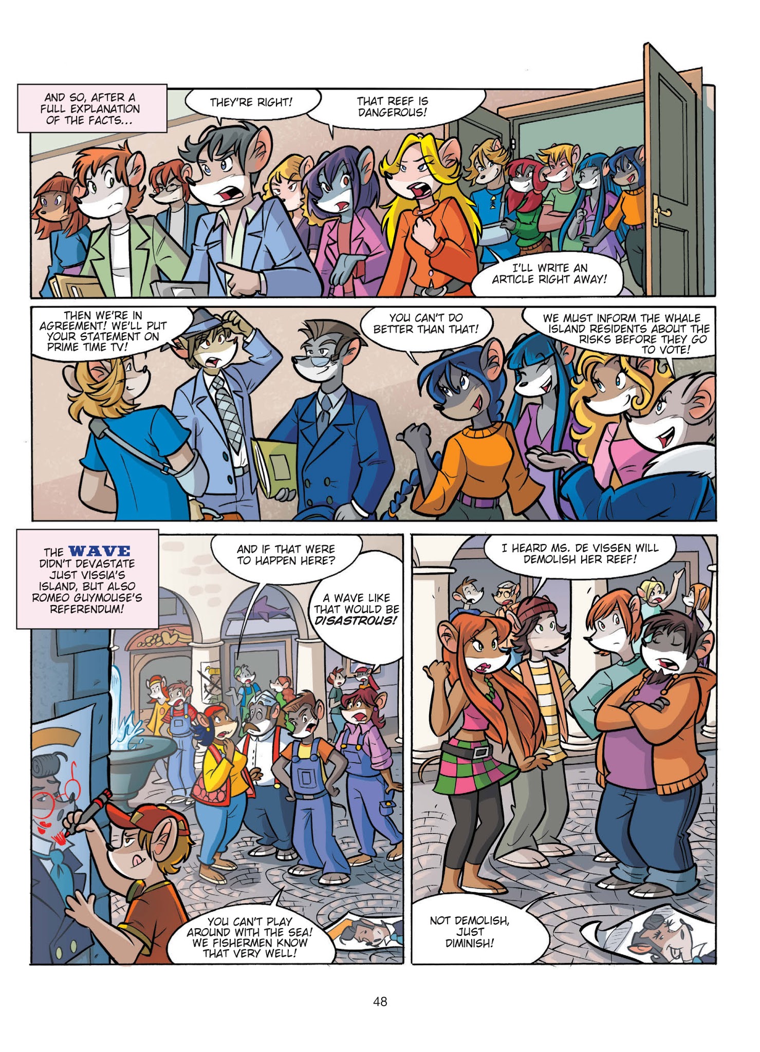 Read online Thea Stilton comic -  Issue # TPB 4 - 49