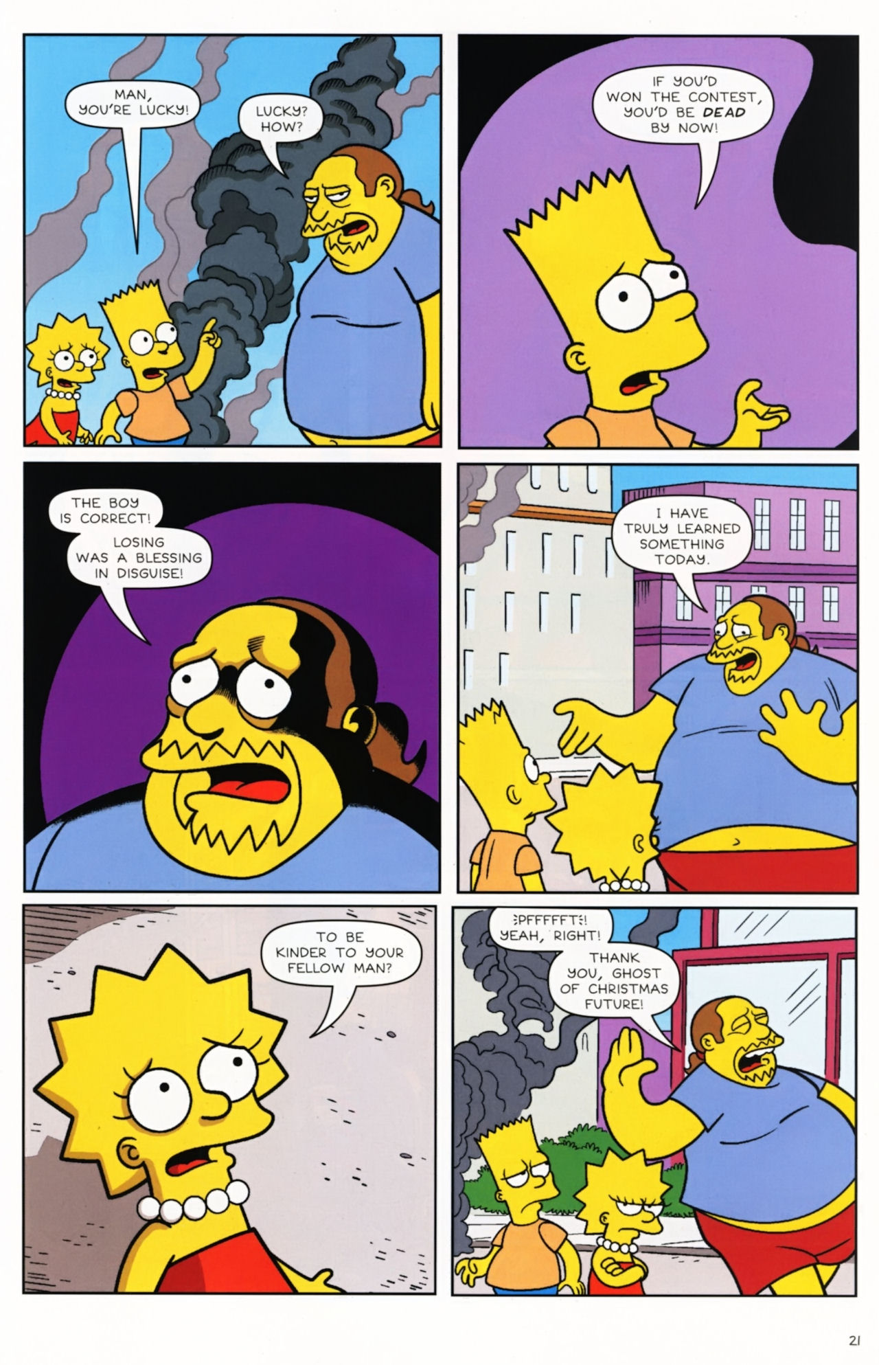 Read online Bongo Comics presents Comic Book Guy: The Comic Book comic -  Issue #1 - 28