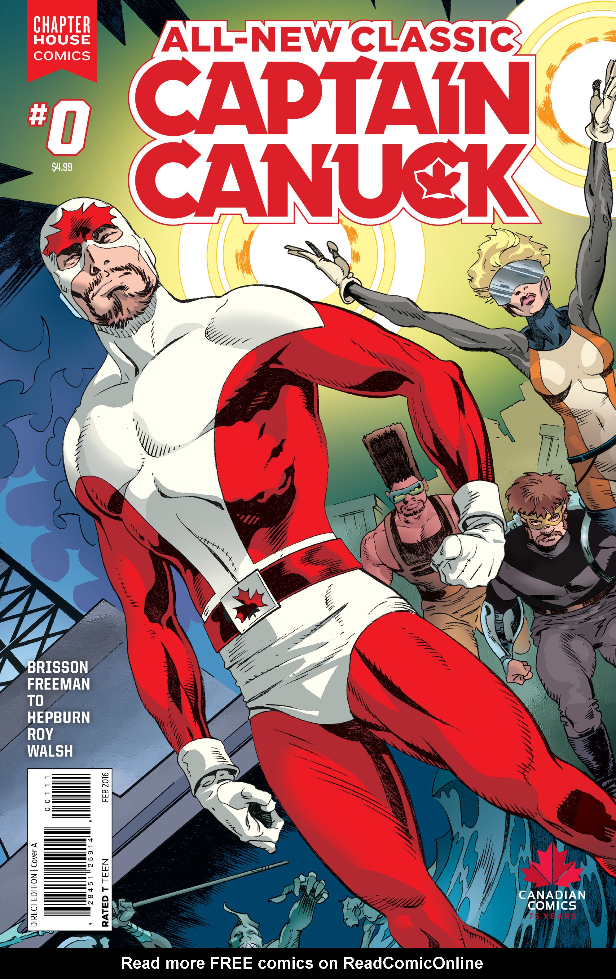 Read online All-New Classic Captain Canuck comic -  Issue #0 - 1