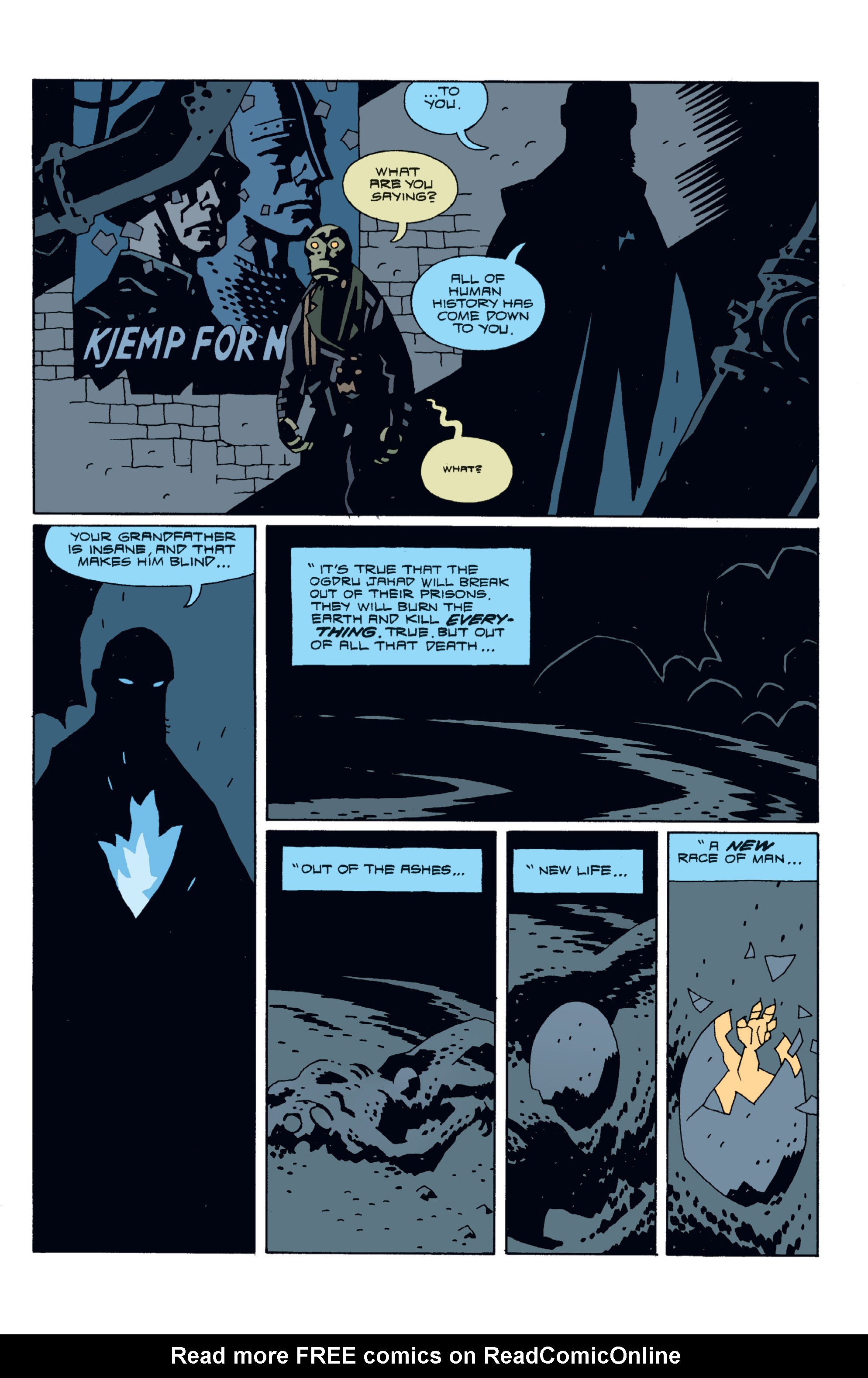 Read online Hellboy comic -  Issue #5 - 112
