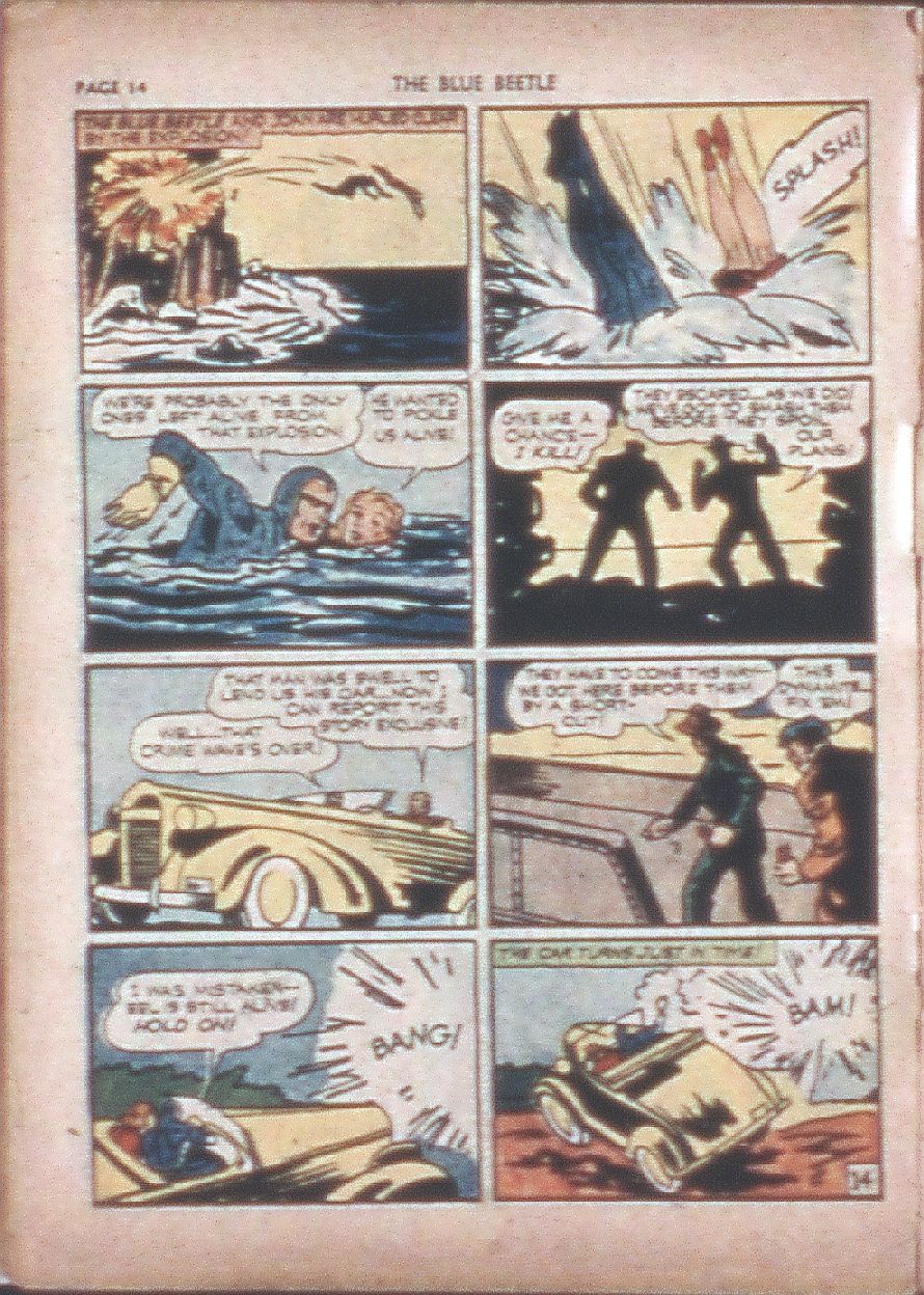 Read online The Blue Beetle comic -  Issue #6 - 16