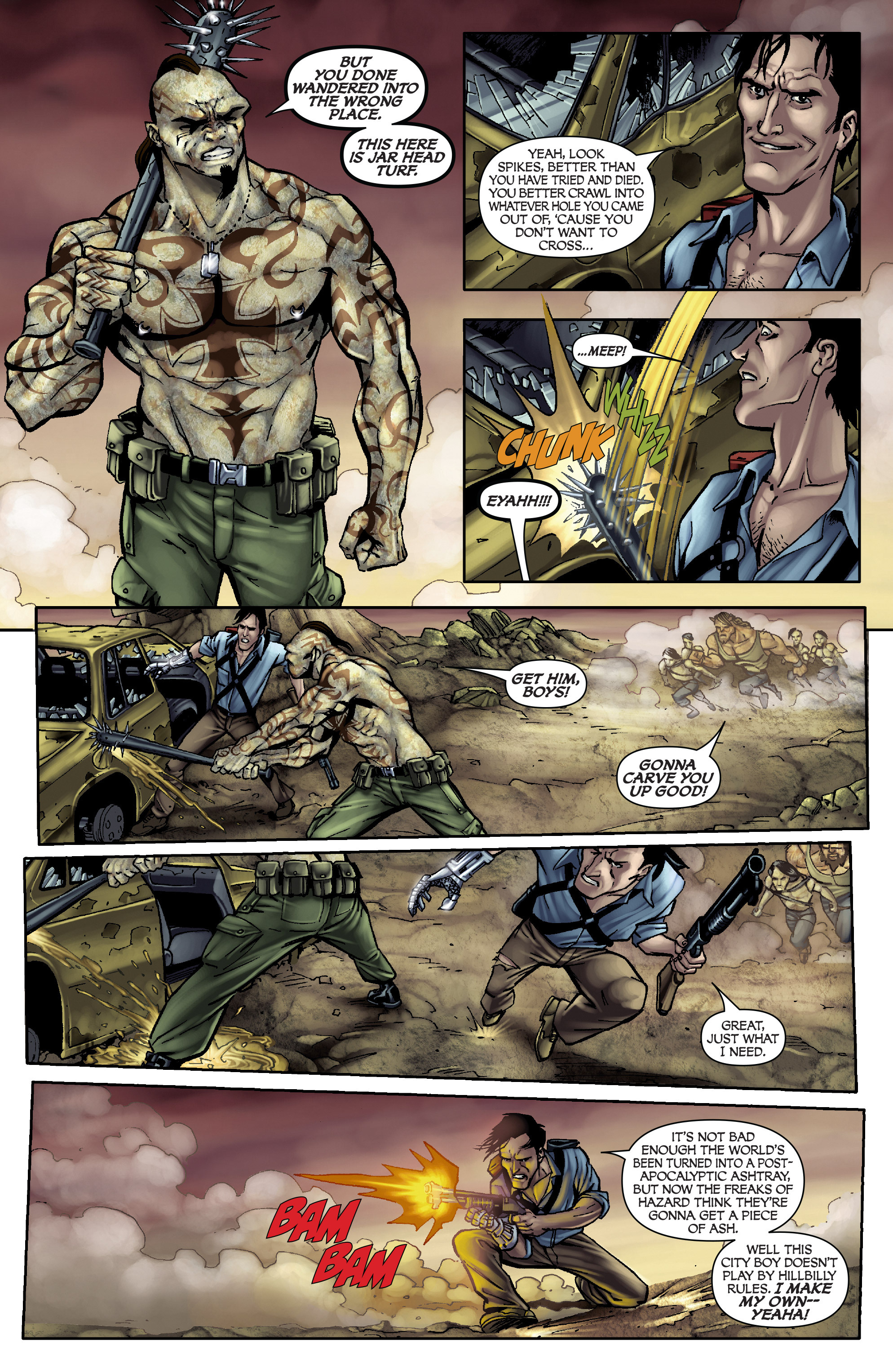 Read online Army of Darkness From the Ashes comic Issue Army of