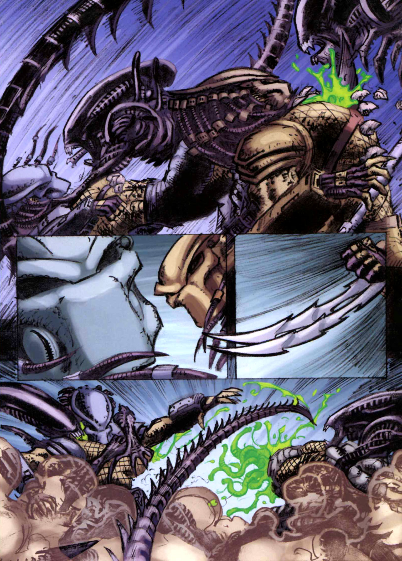 Read online Alien Vs. Predator: Civilized Beasts comic -  Issue # TPB - 60