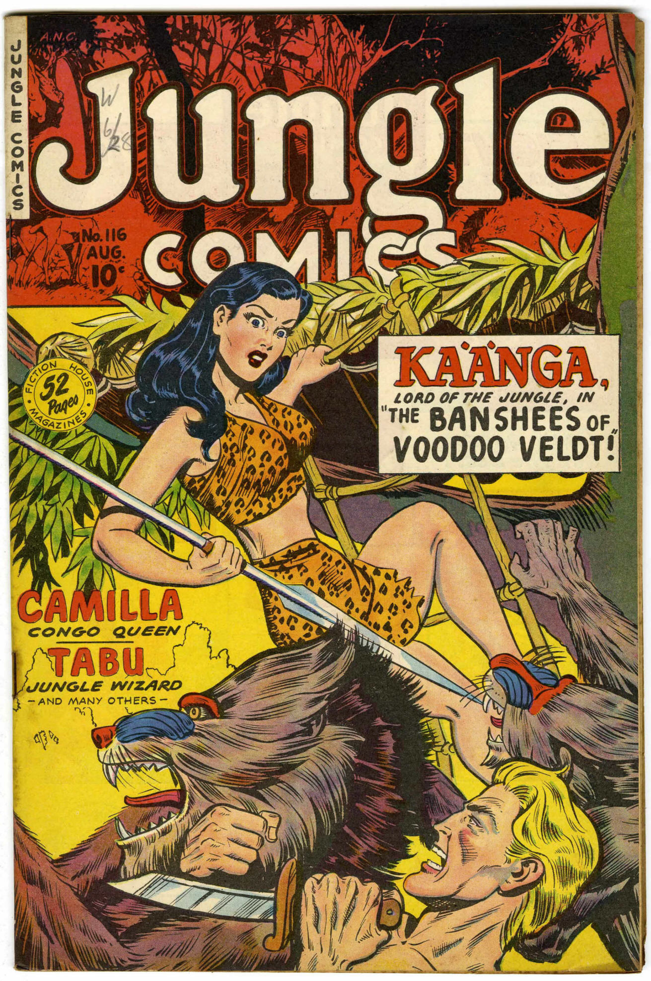 Read online Jungle Comics comic -  Issue #116 - 2