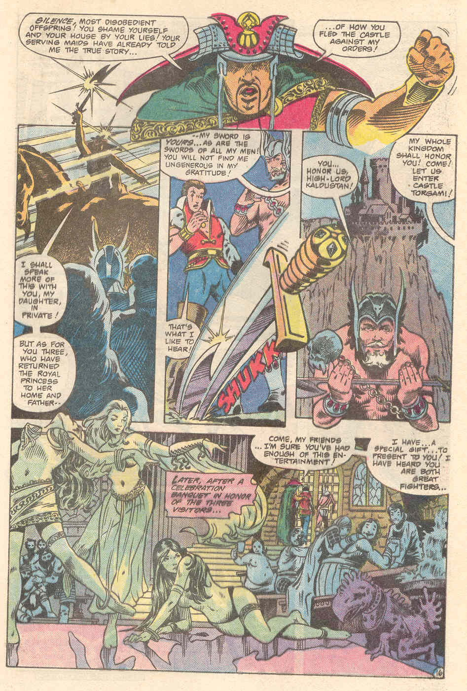 Read online Warlord (1976) comic -  Issue #95 - 16