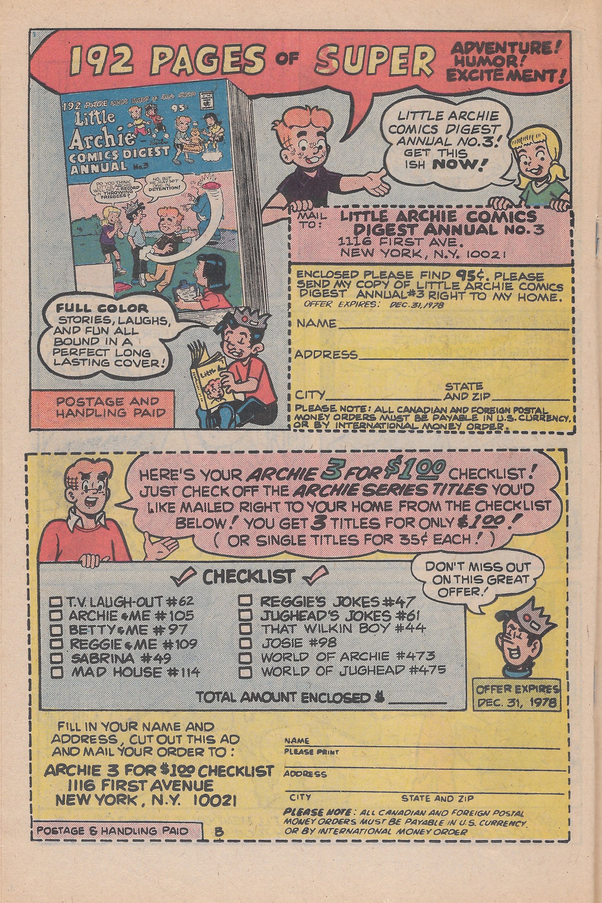 Read online Life With Archie (1958) comic -  Issue #197 - 18