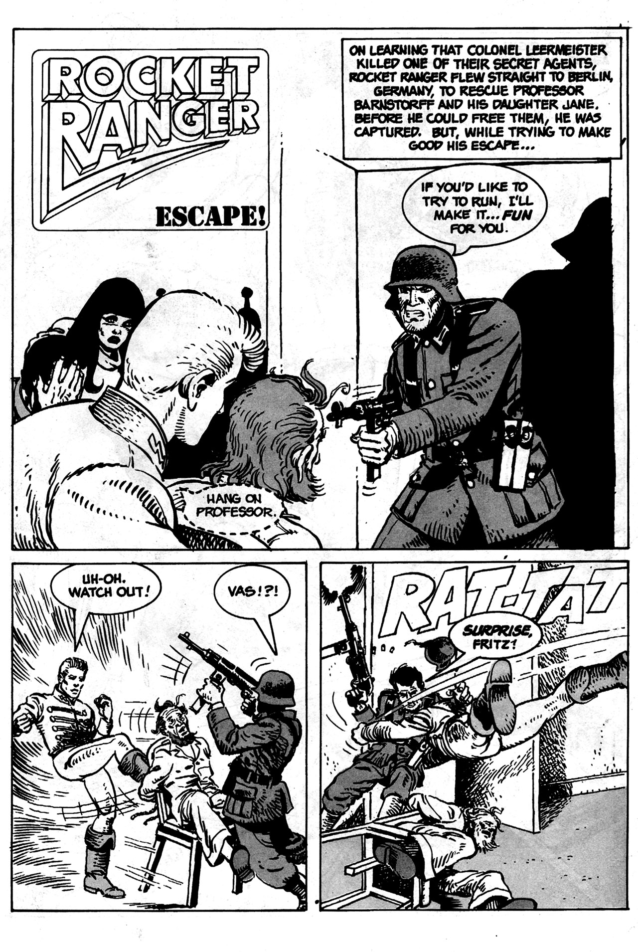 Read online Rocket Ranger comic -  Issue #3 - 11