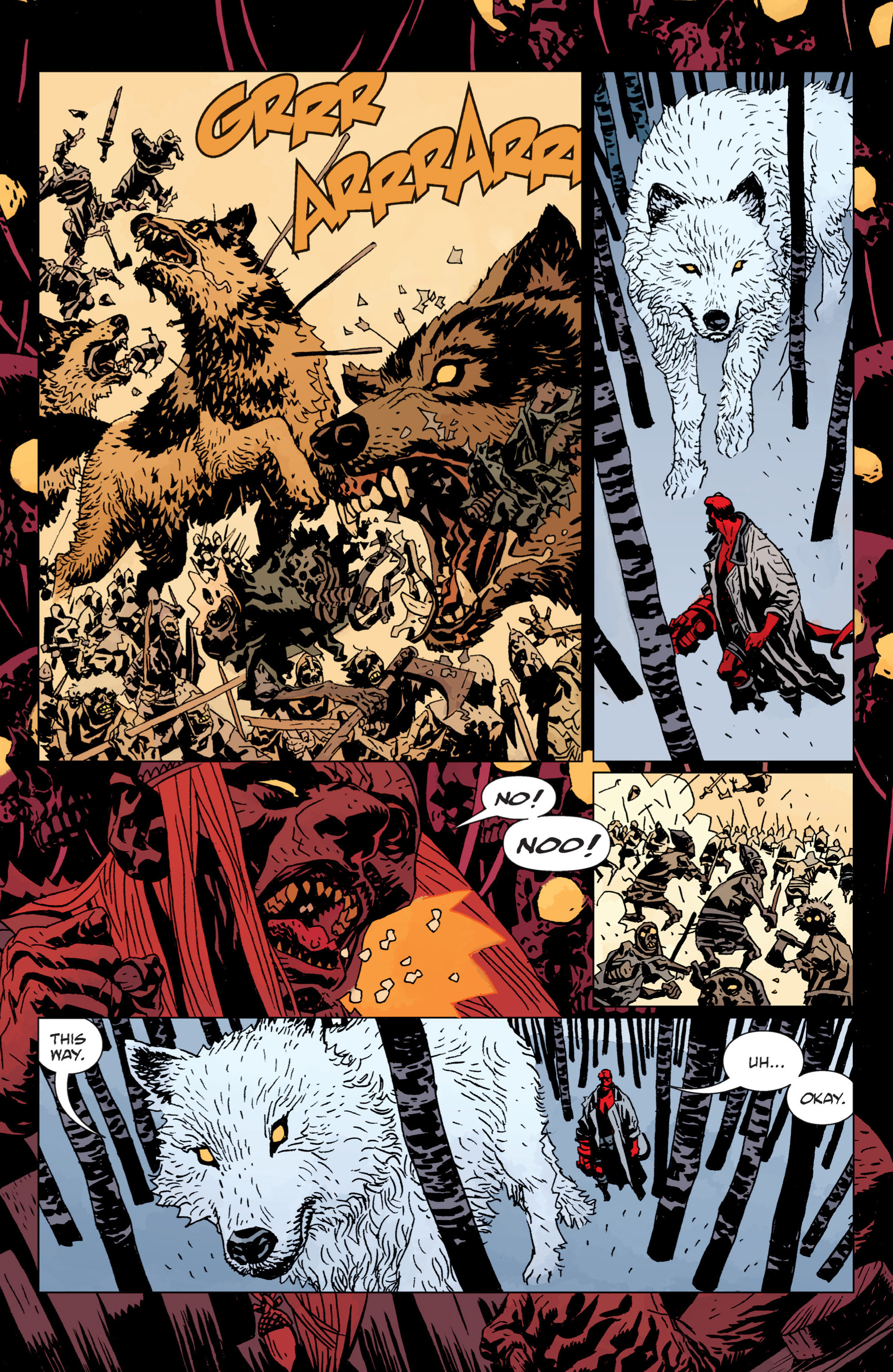 Read online Hellboy comic -  Issue #8 - 71