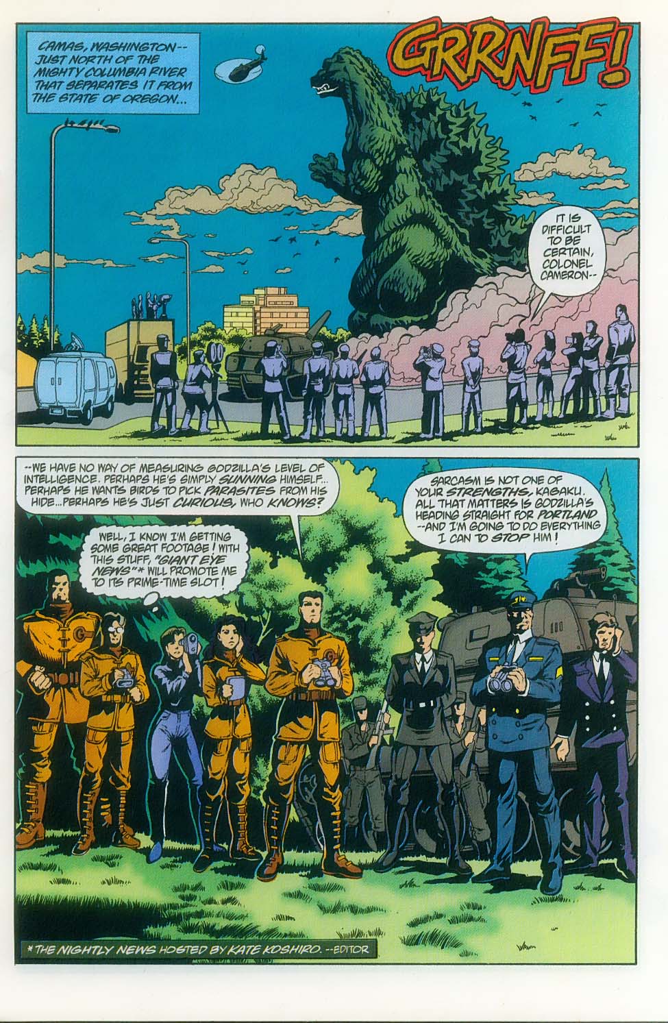 Godzilla (1995) Issue #5 #6 - English 8 Godzilla (1995) Issue #5 #6 - English 8