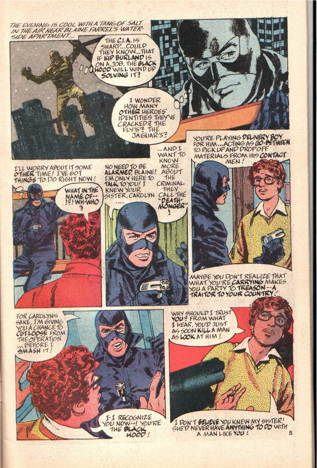 Read online The Black Hood (1983) comic -  Issue #1 - 7