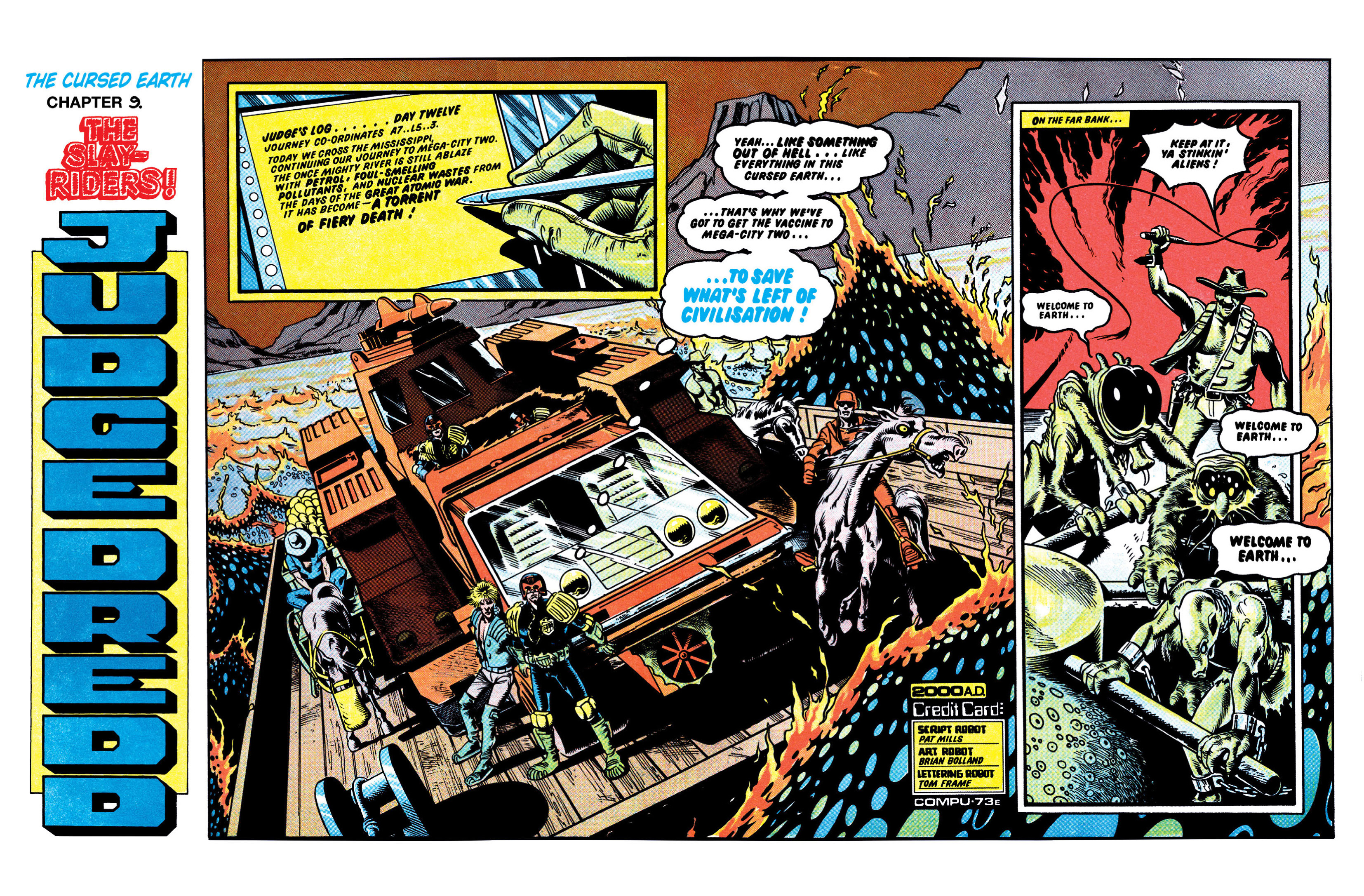 Read online Judge Dredd: The Cursed Earth Uncensored comic -  Issue # TPB - 60