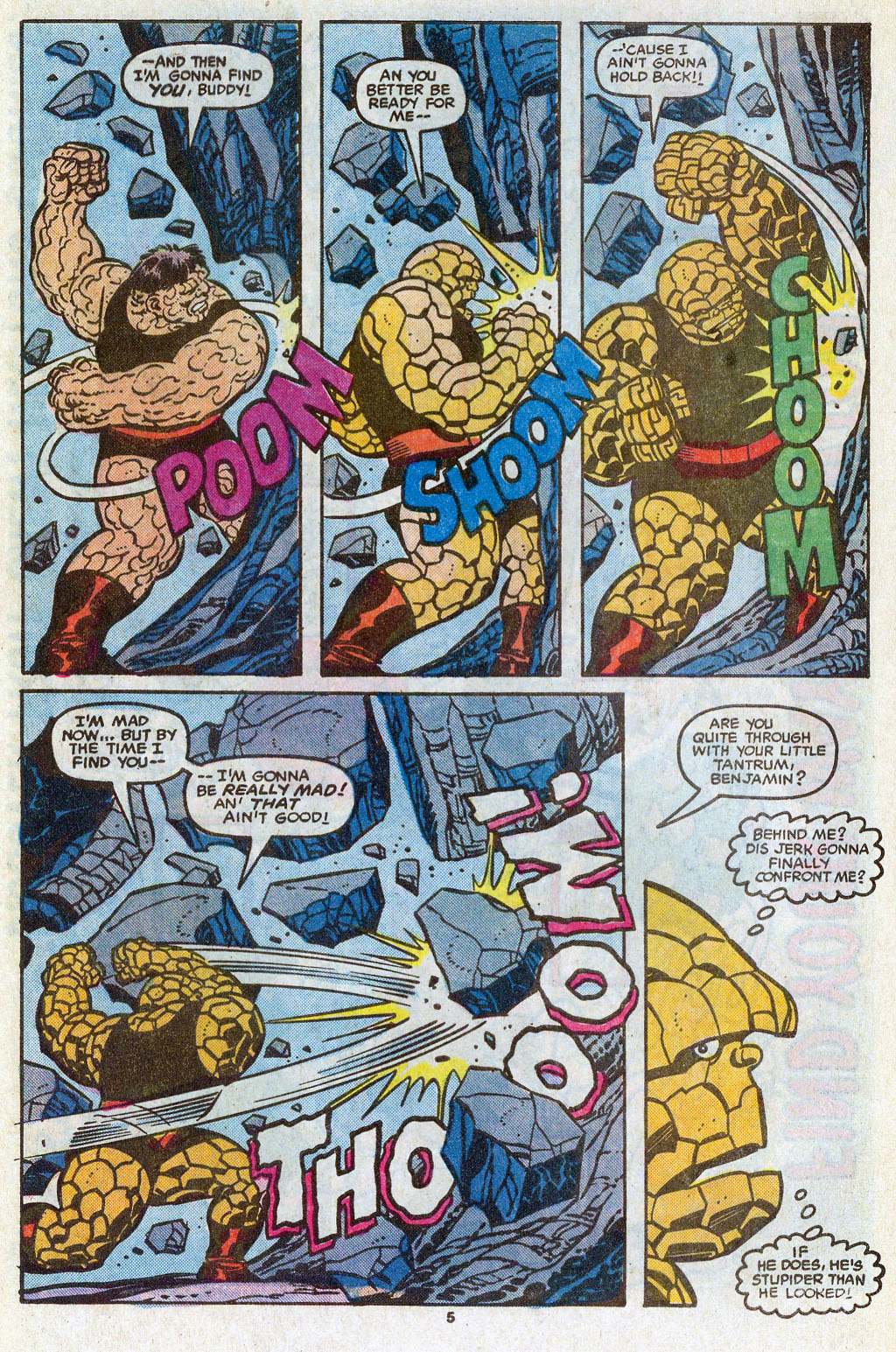 Read online The Thing comic -  Issue #17 - 6