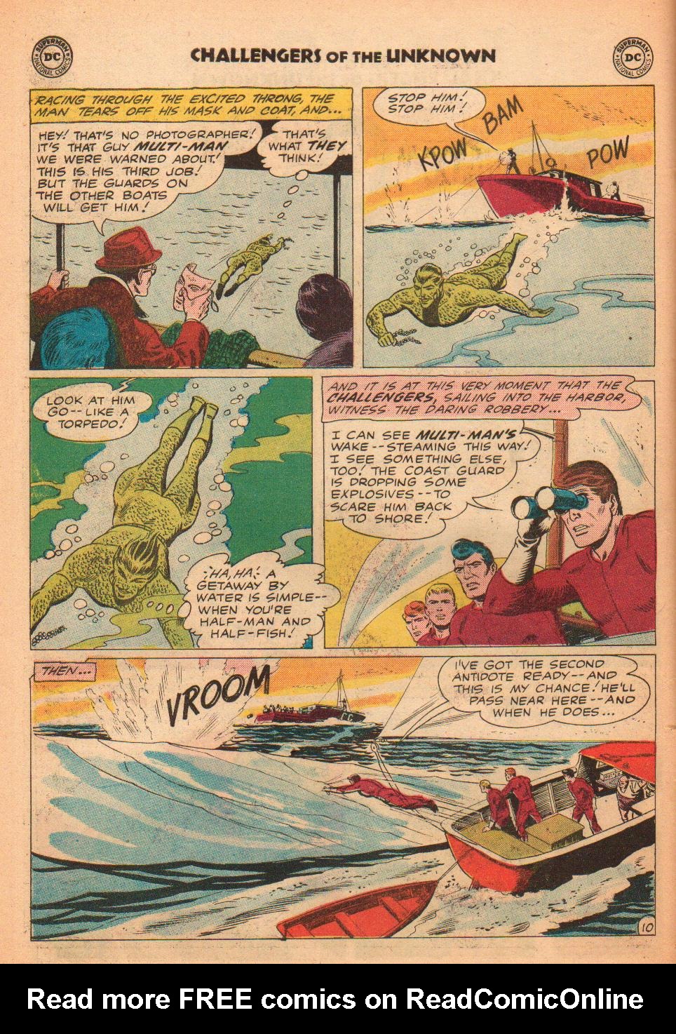 Read online Challengers of the Unknown (1958) comic -  Issue #14 - 14