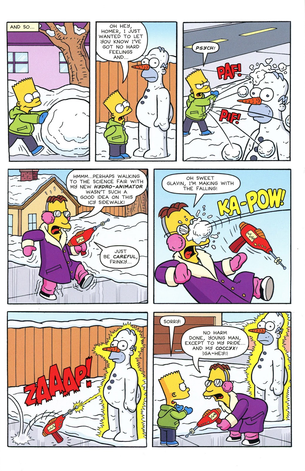 The Simpsons Winter Wingding issue 9 - Page 5