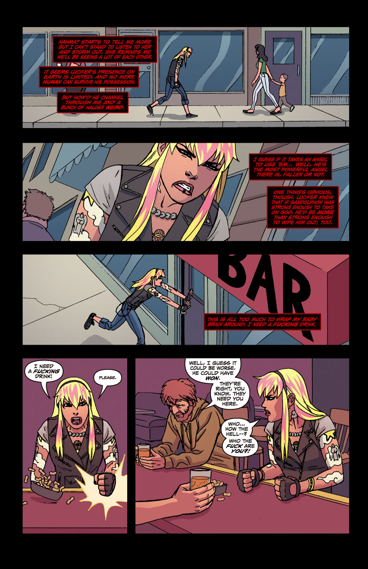 Read online Mercy Sparx (2008) comic -  Issue #4 - 22