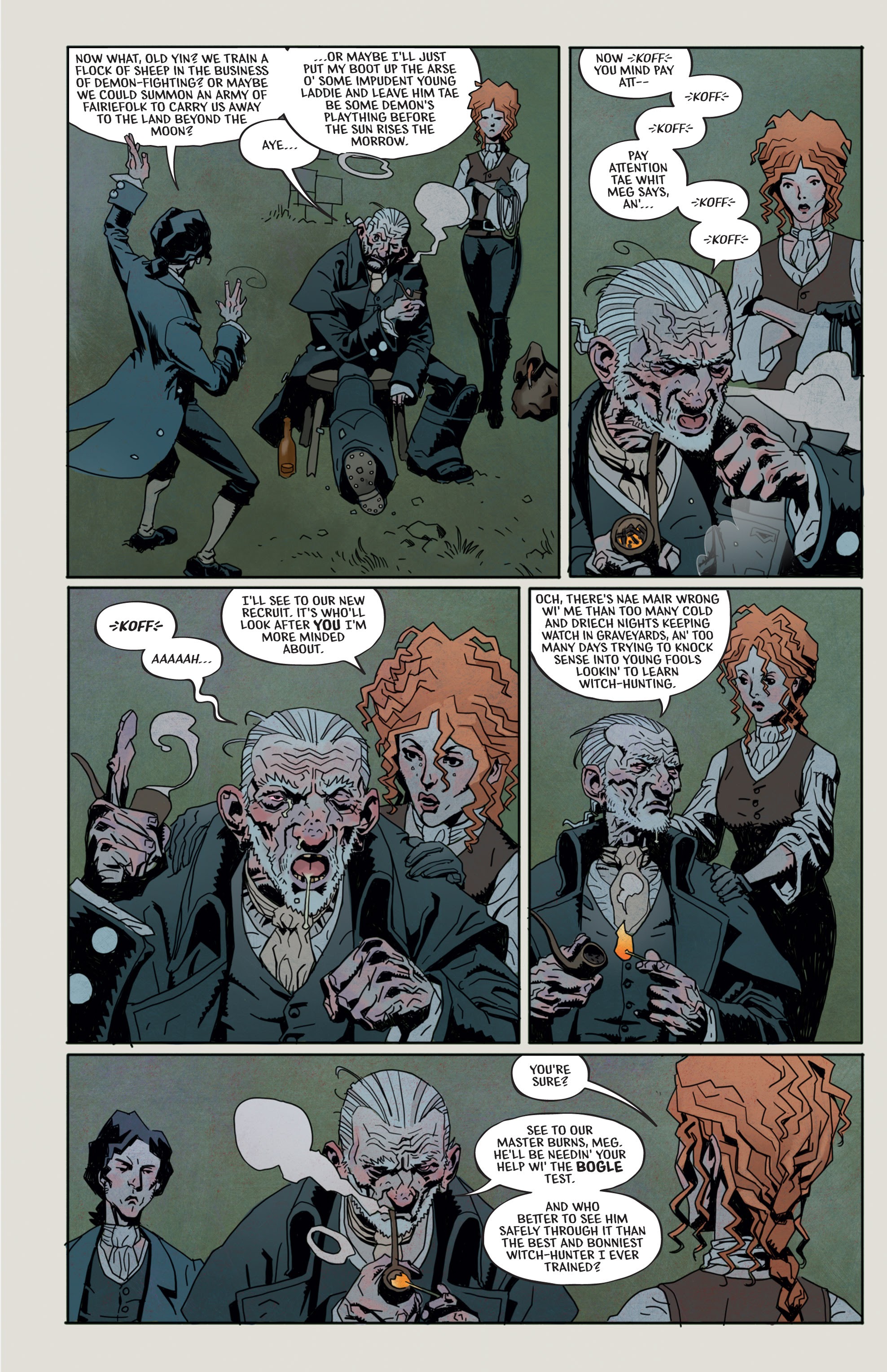 Read online Robbie Burns: Witch Hunter comic -  Issue # TPB - 51