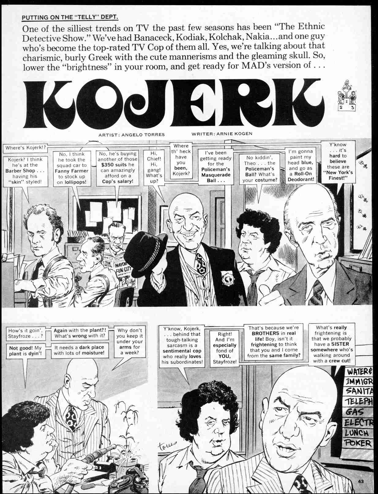 Read online MAD comic -  Issue #173 - 45