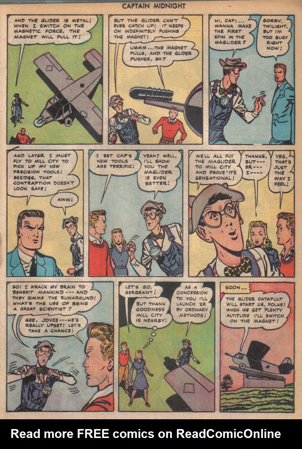 Read online Captain Midnight (1942) comic -  Issue #42 - 25