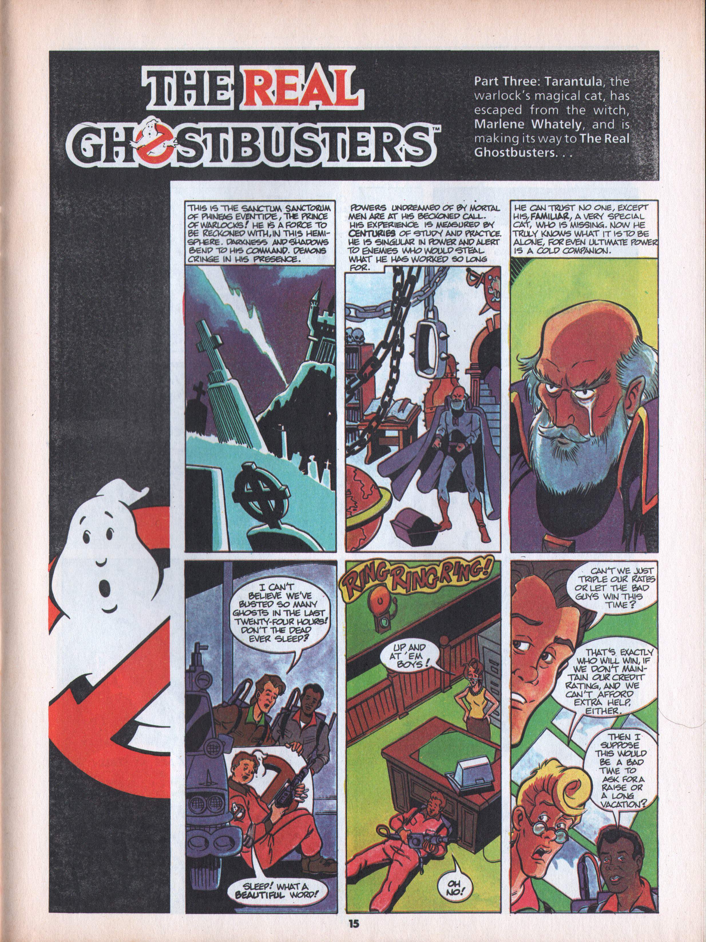 Read online The Real Ghostbusters comic -  Issue #125 - 7