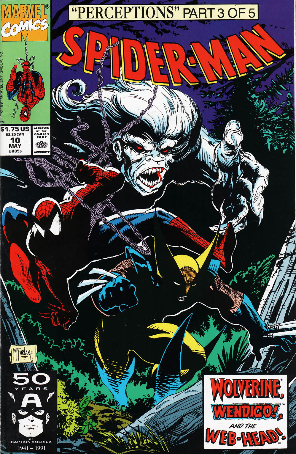 Read online Spider-Man (1990) comic -  Issue #10 - Perceptions Part 3 of 5 - 1