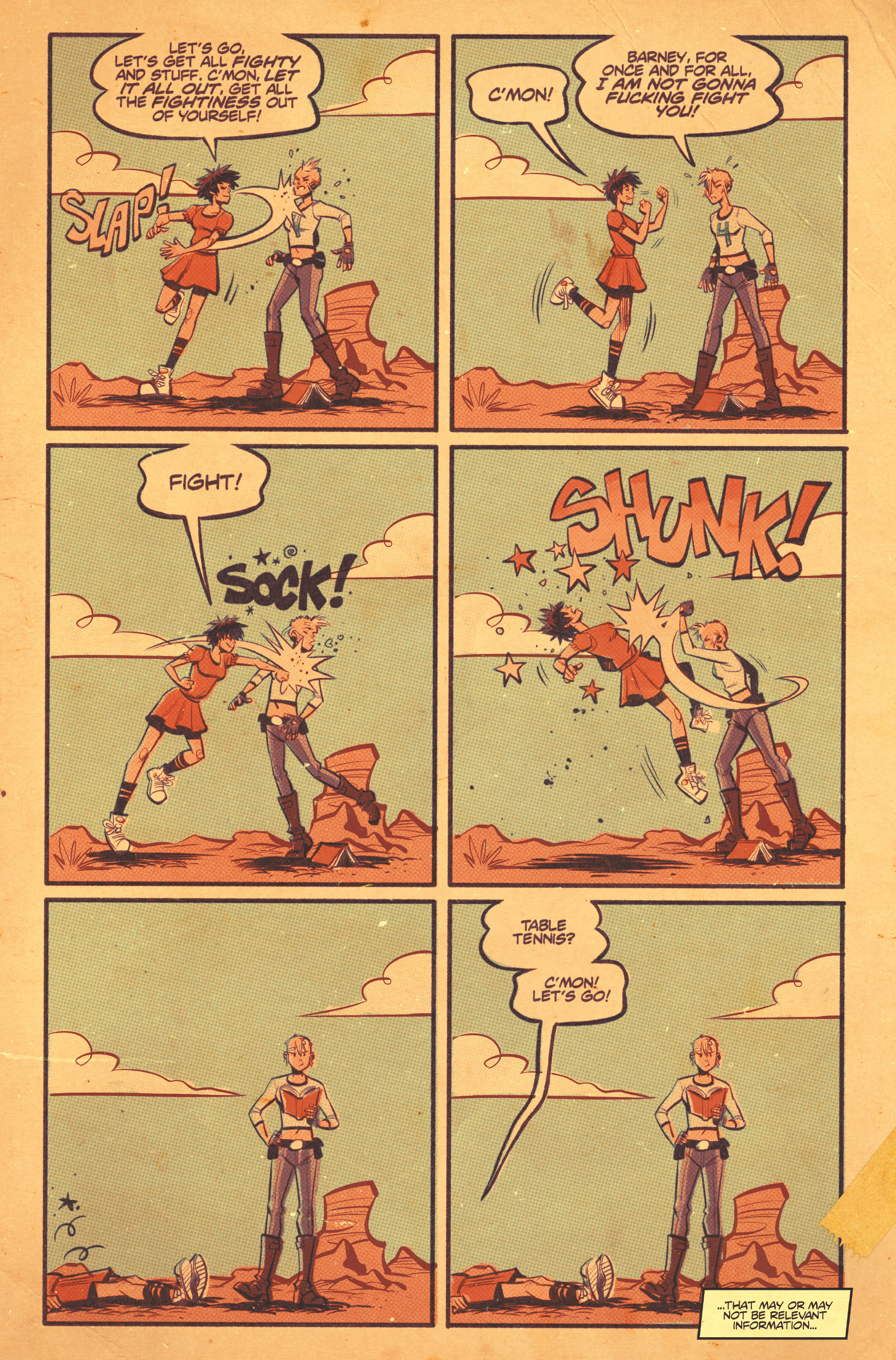 Read online Tank Girl: Gold comic -  Issue #4 - 14