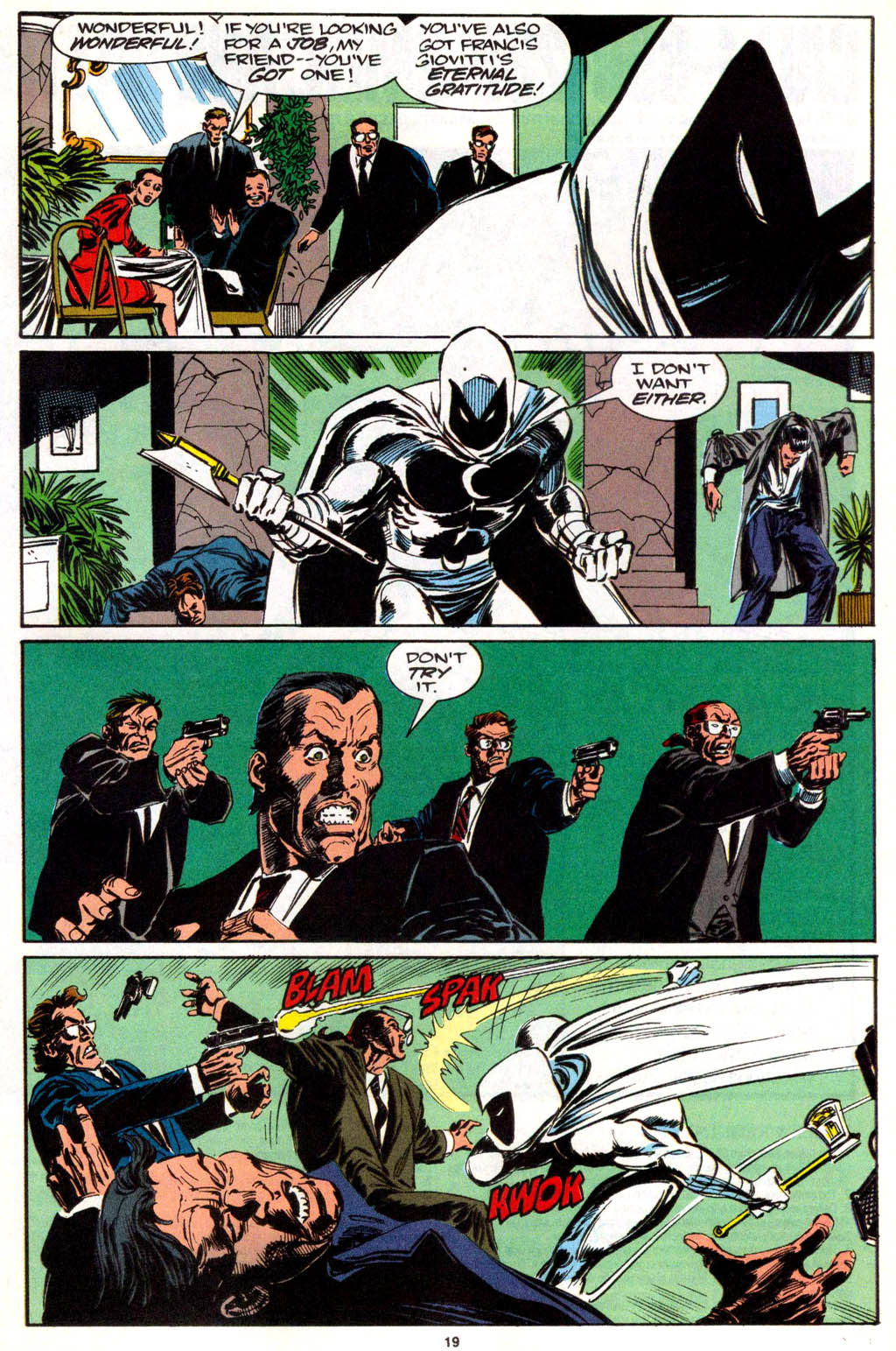 Read online Marc Spector: Moon Knight comic -  Issue #31 - 16