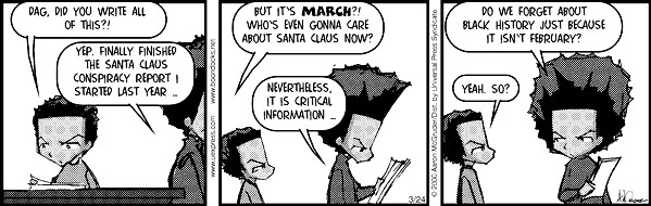 Read online The Boondocks Collection comic -  Issue # Year 2000 - 84